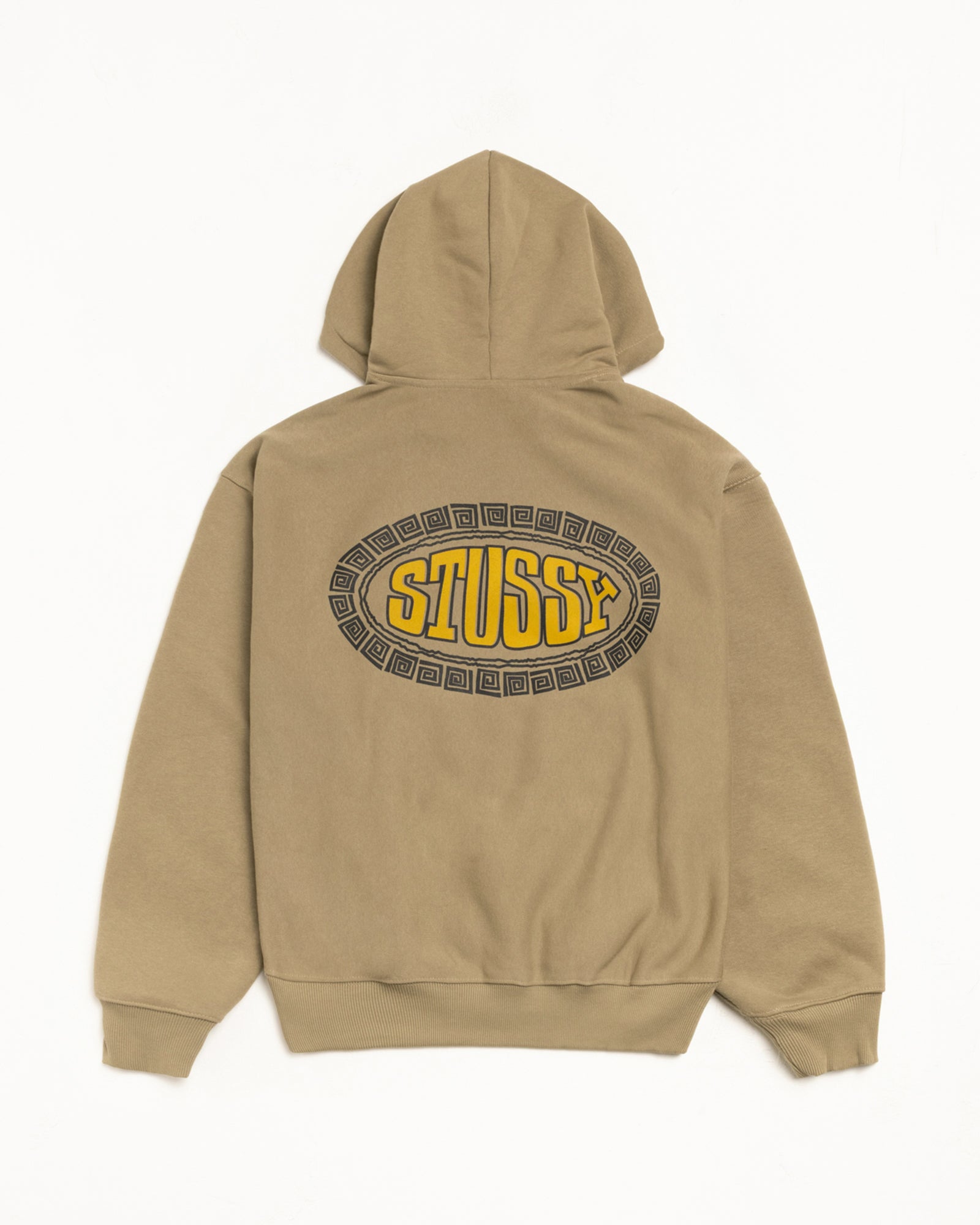Tile Oval Hoodie – Army | Sweats | Stüssy Japan