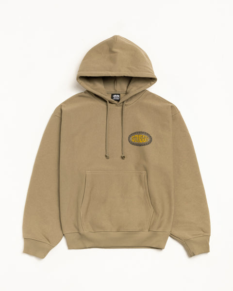 Tile Oval Hood Mens Long Sleeve In Army