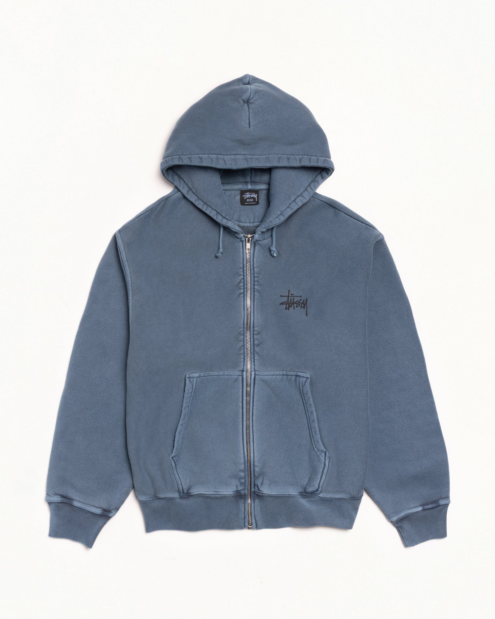 ステューシー☆BASIC STUSSY ZIP HOODIE☆M/ジップパーカー STUSSY ステューシー BASIC ZIP HOOD 1974259 [full zip hooded