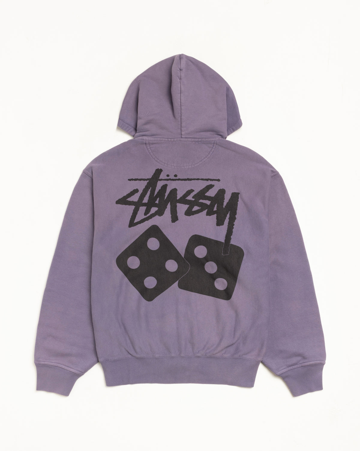 Dice Zip Hoodie Pigment Dyed – Grape | Sweats | Stüssy Japan