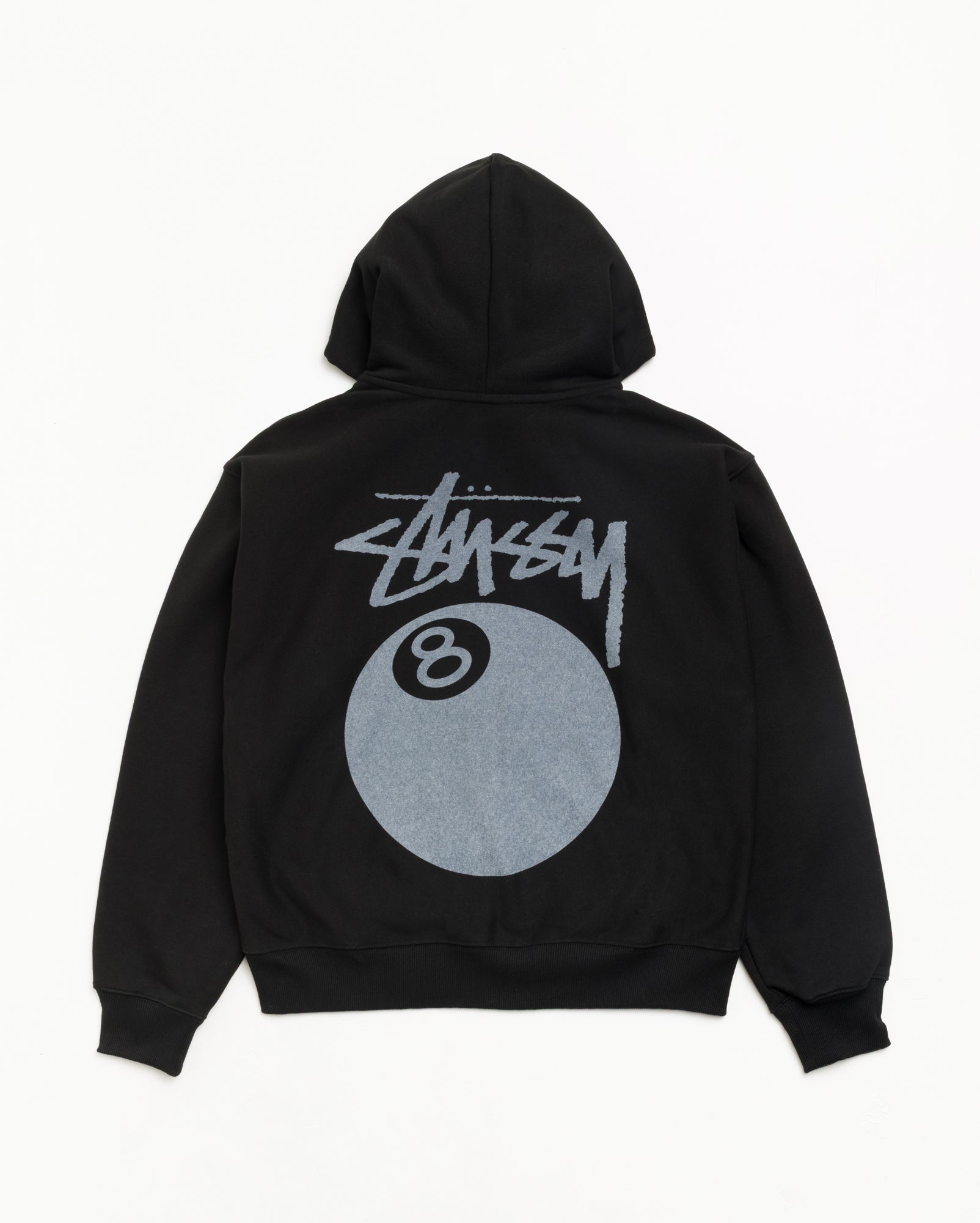 8 Ball Zip Hoodie - Black | Hoodies & Sweatshirts | Stüssy Japan