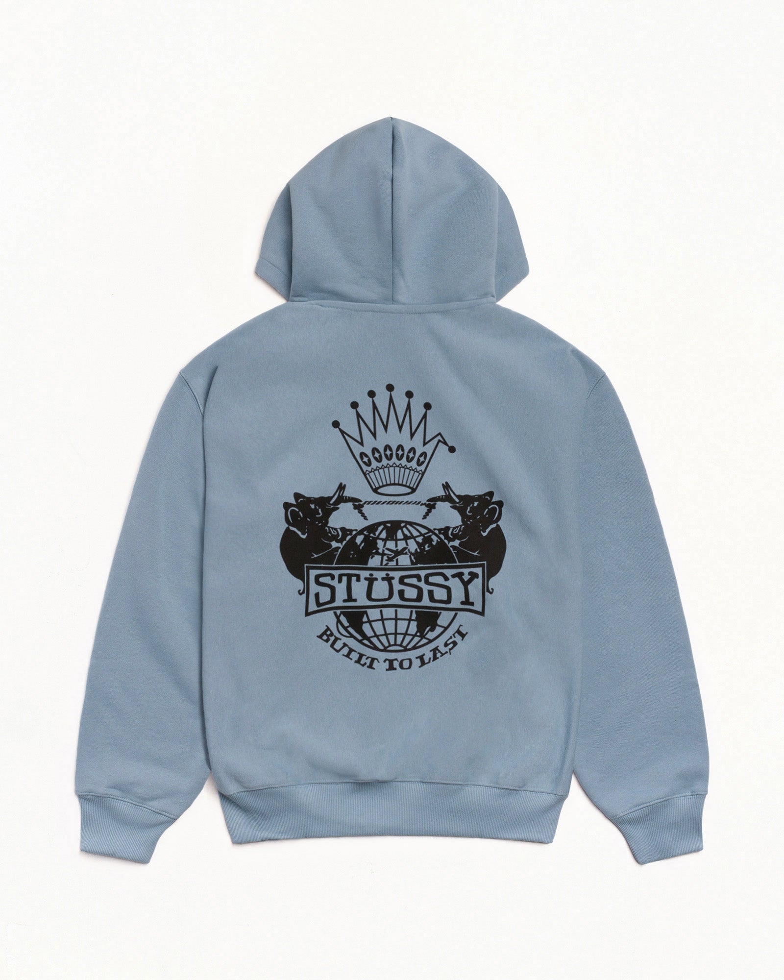 Built To Last Zip Hoodie – Slate | Sweats | Stüssy Japan