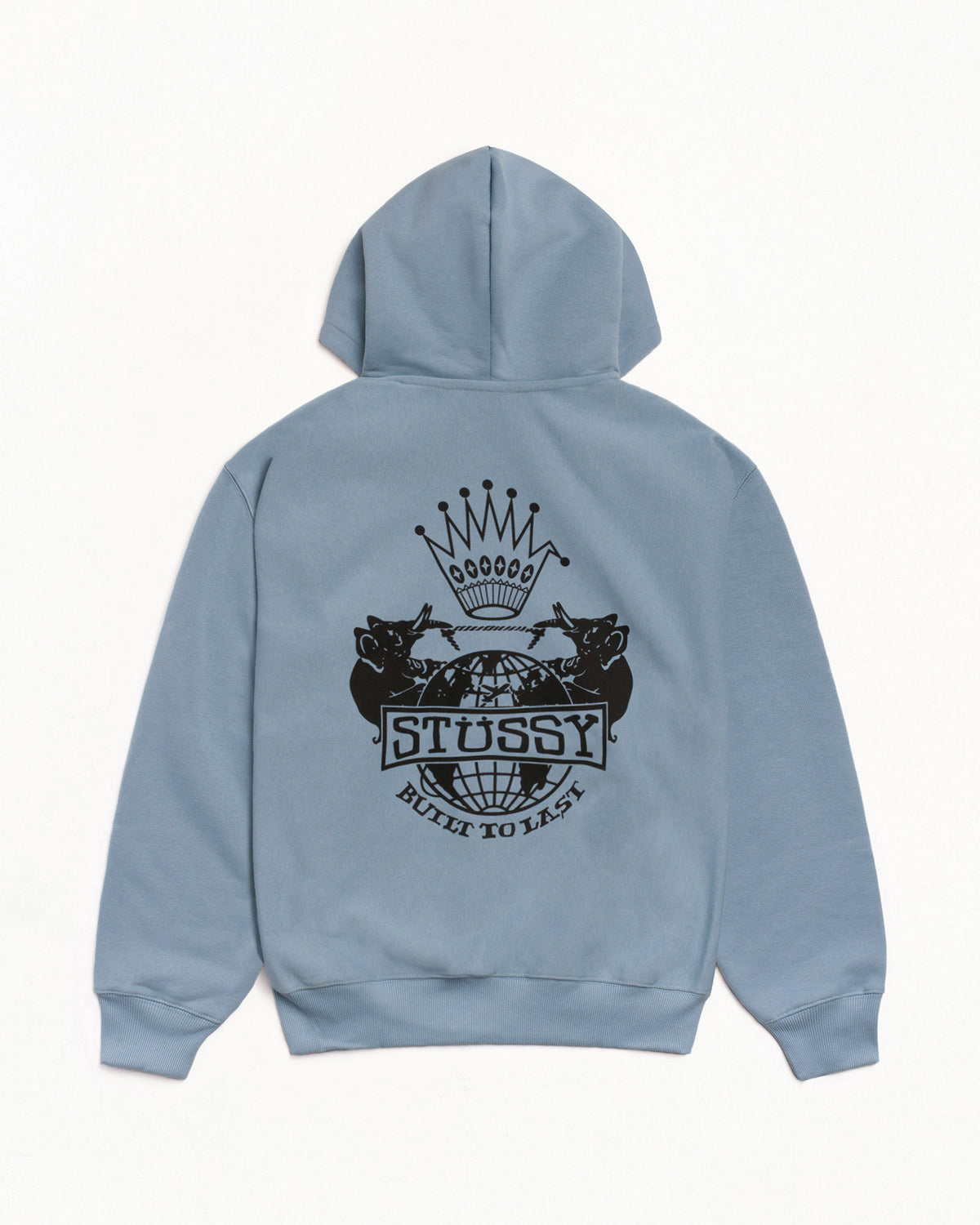 Built To Last Zip Hoodie – Slate | Sweats | Stüssy Japan
