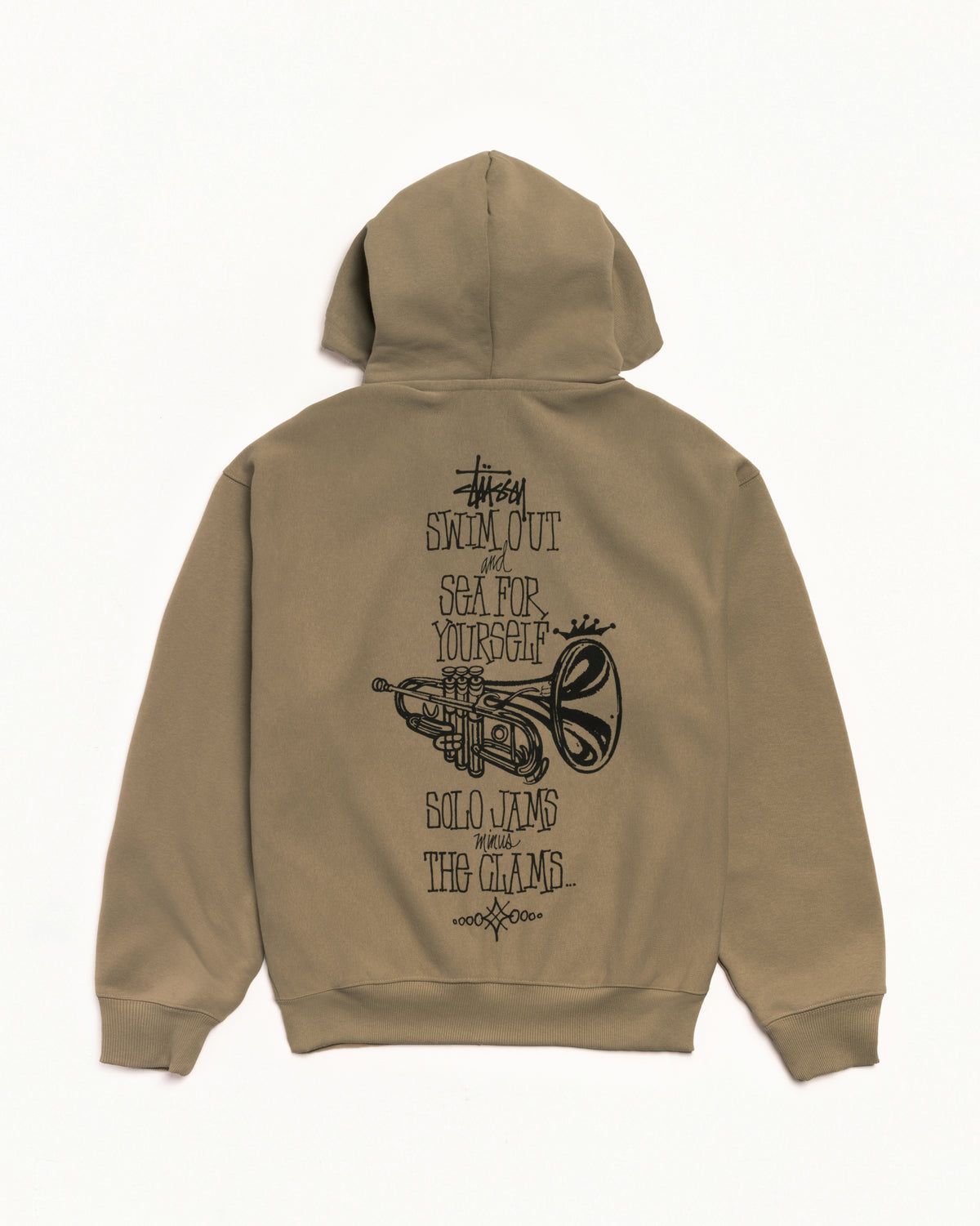 Swim Out Zip Hoodie – Army | Sweats | Stüssy Japan
