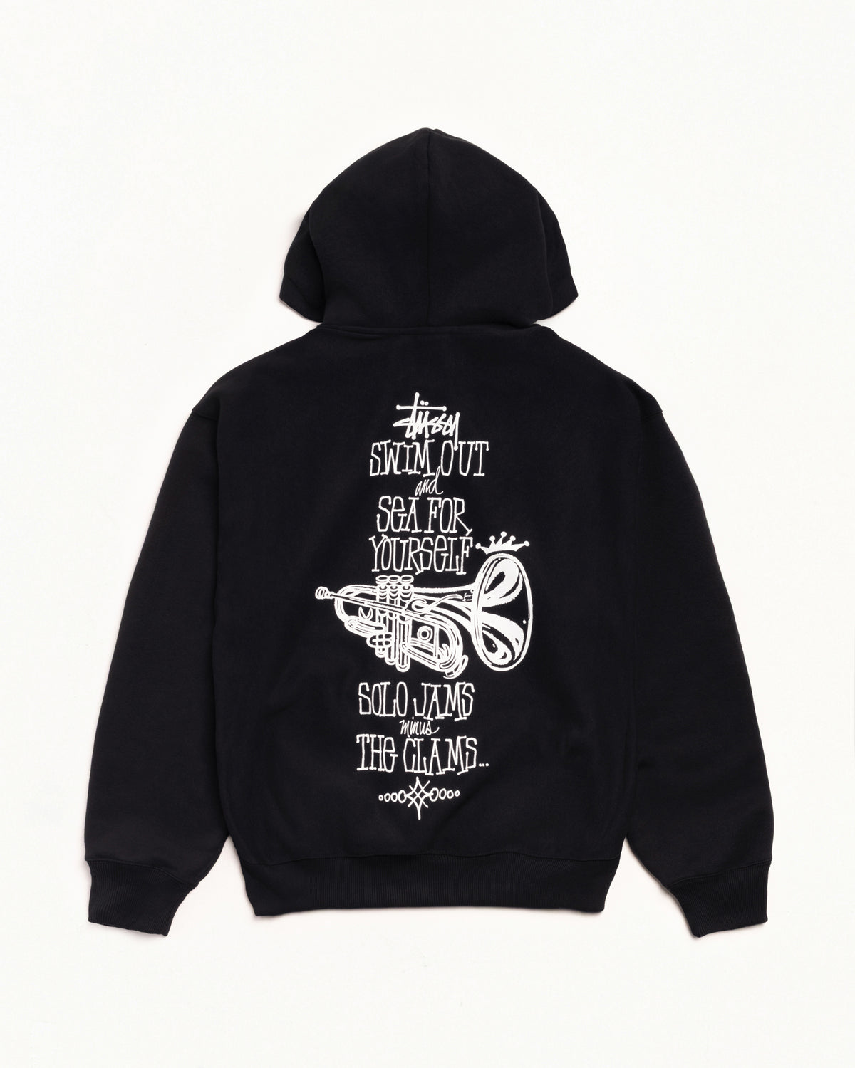 Swim Out Zip Hoodie – Black | Sweats | Stüssy Japan