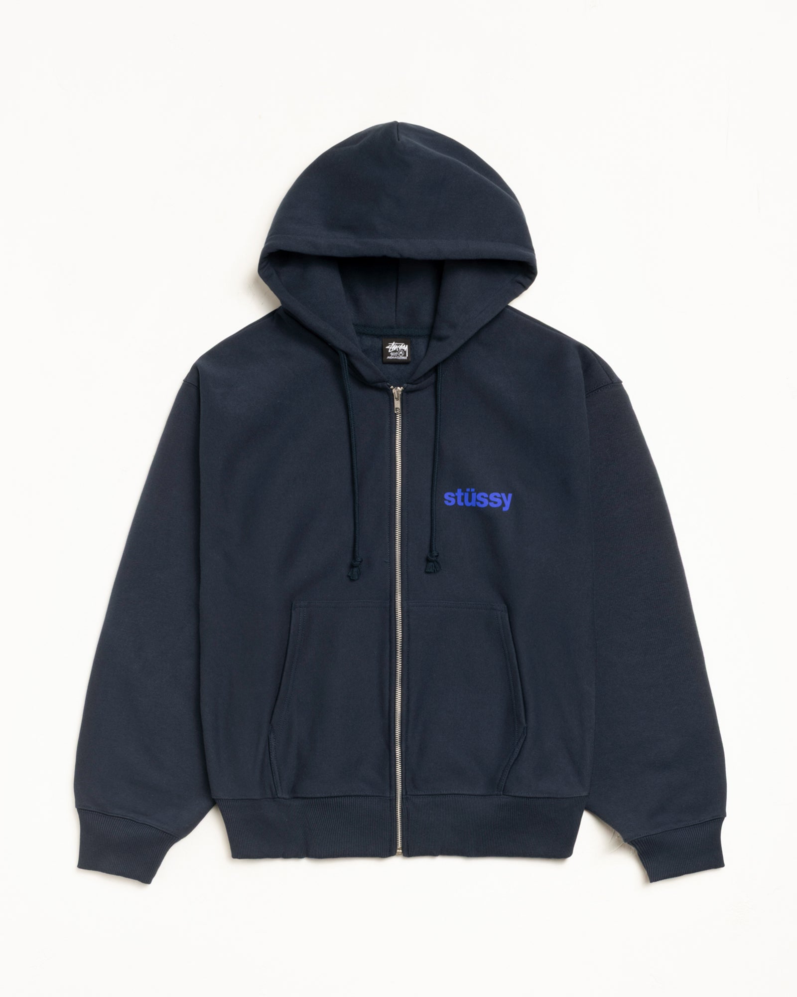 Built Tough Zip Hood Mens Long Sleeve In Navy