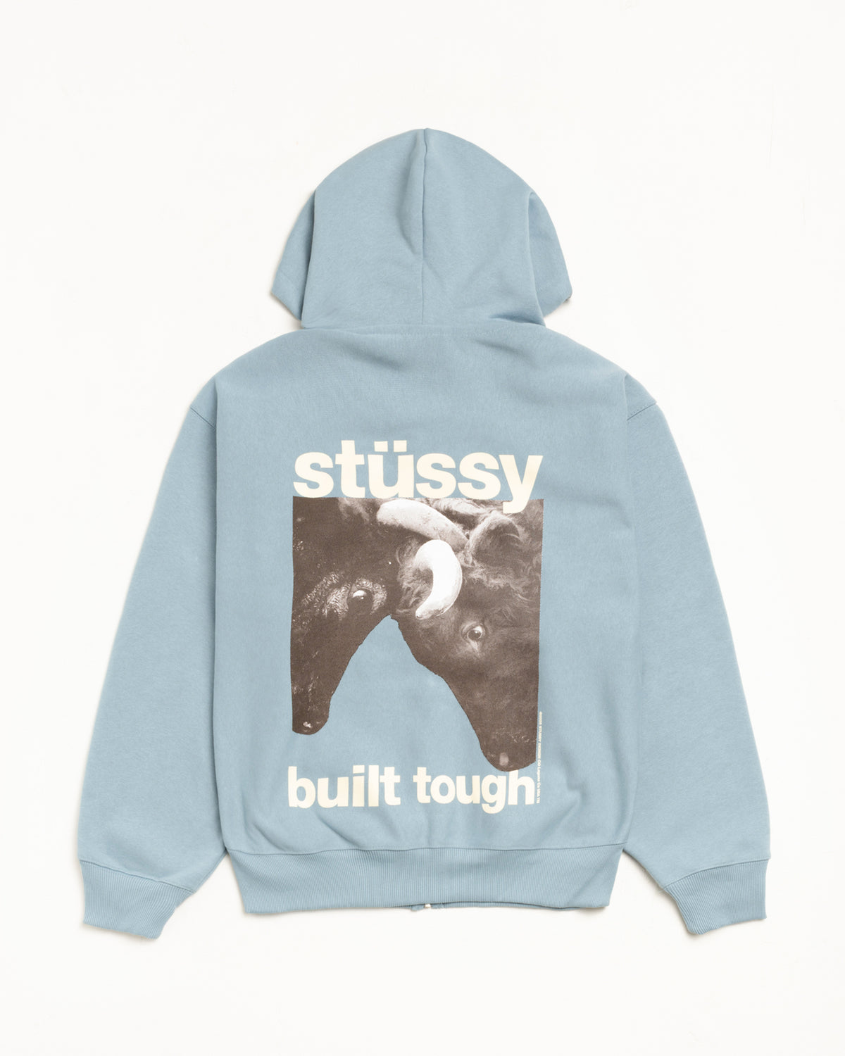 Built Tough Zip Hoodie – Slate | Sweats | Stüssy Japan