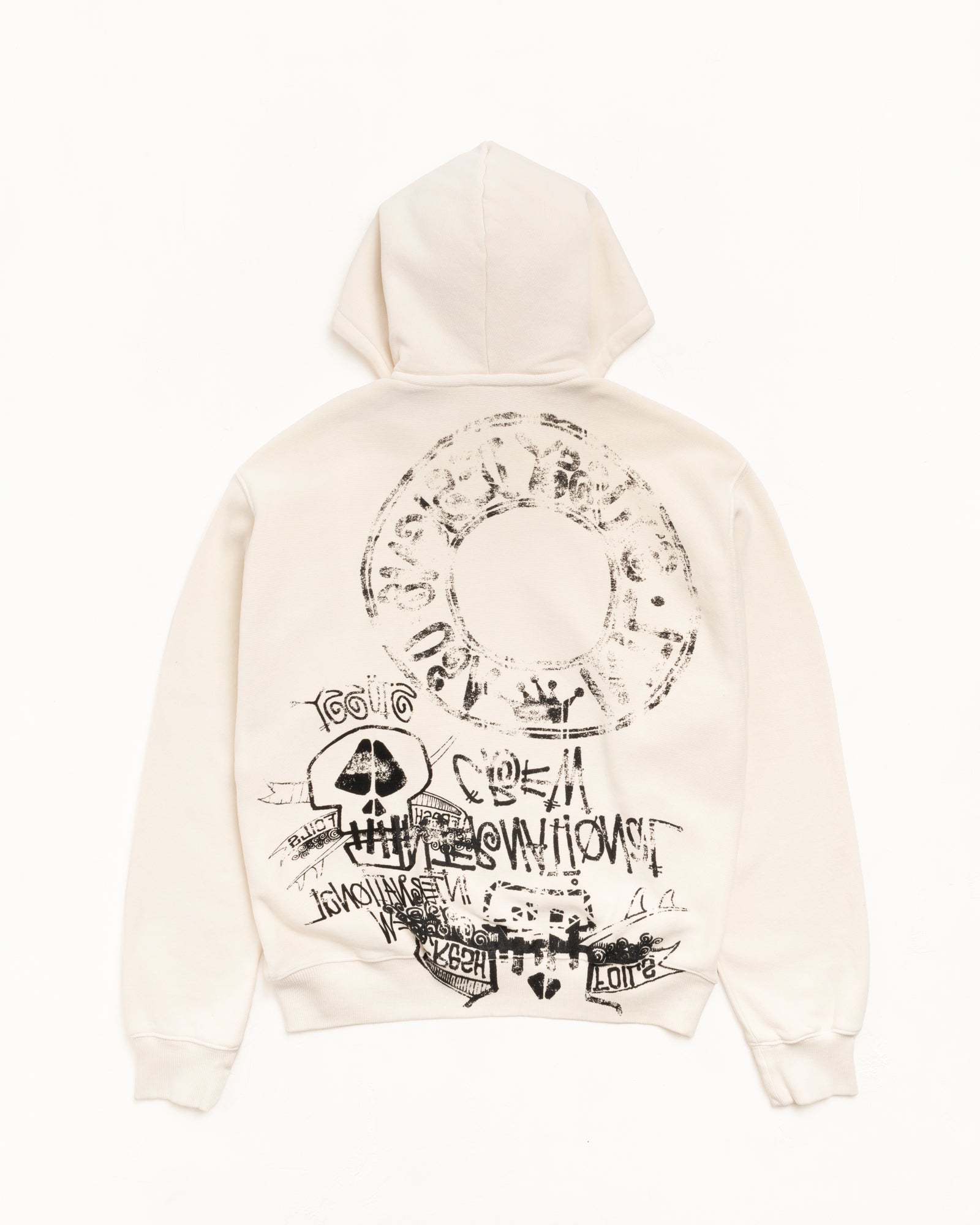 Skulls Zip Hoodie Pigment Dyed – Bone | Sweats | Stüssy Japan