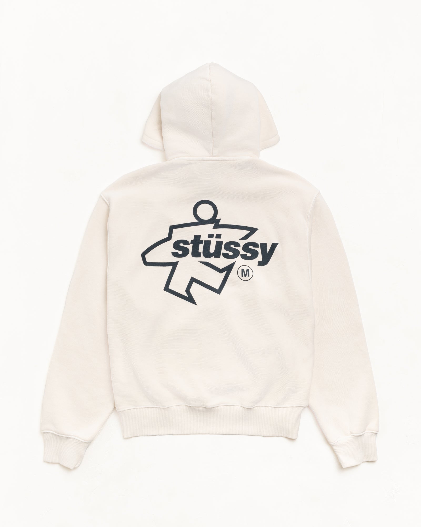 Surf Size Zip Hoodie – Bone | Sweats | Stüssy Japan