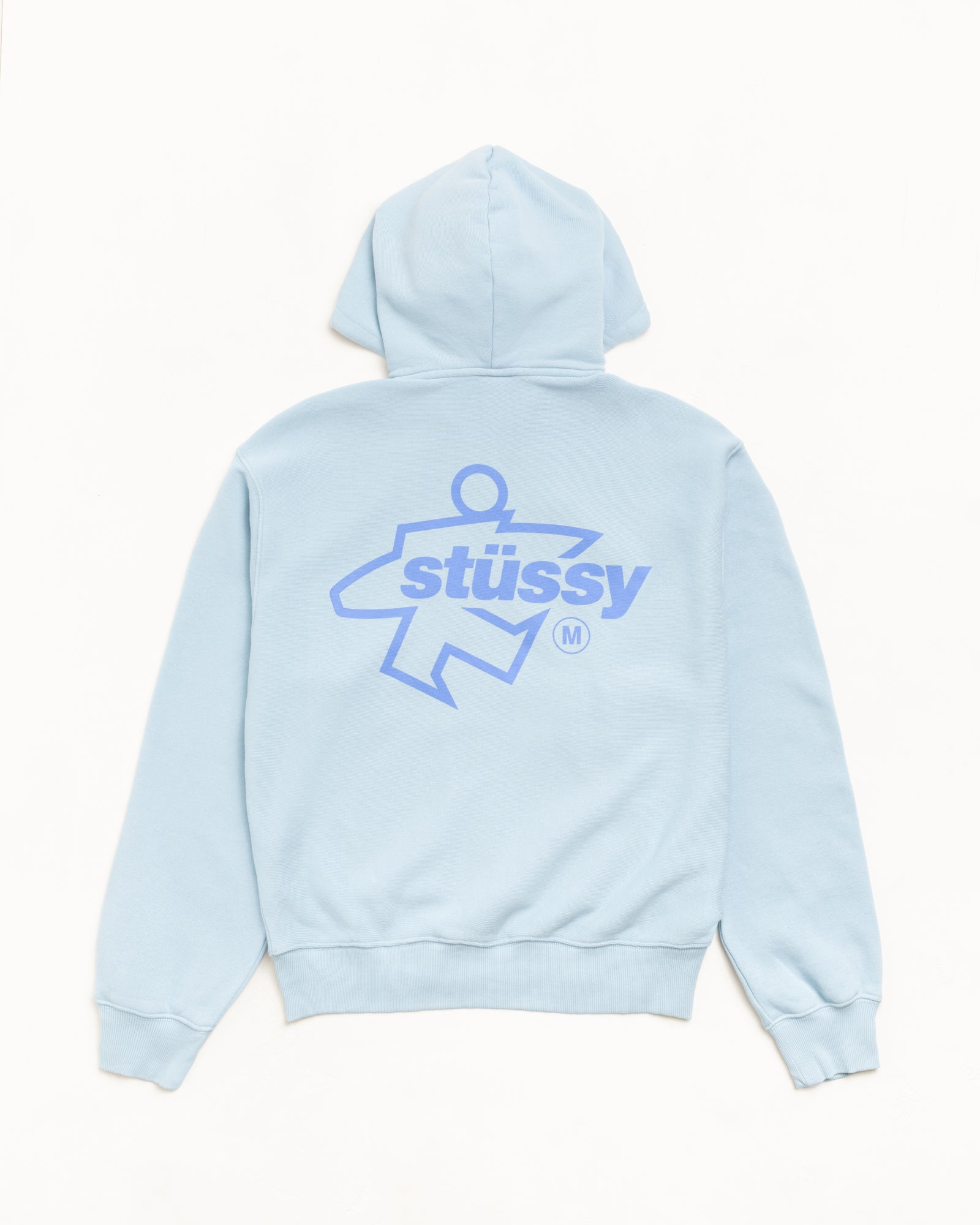 Surf Size Zip Hoodie – Sky Blue | Sweats | Stüssy Japan