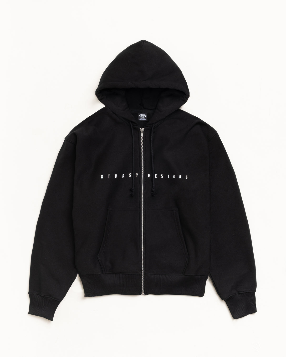 S Box Zip Hoodie – Black | Sweats | Stüssy Japan