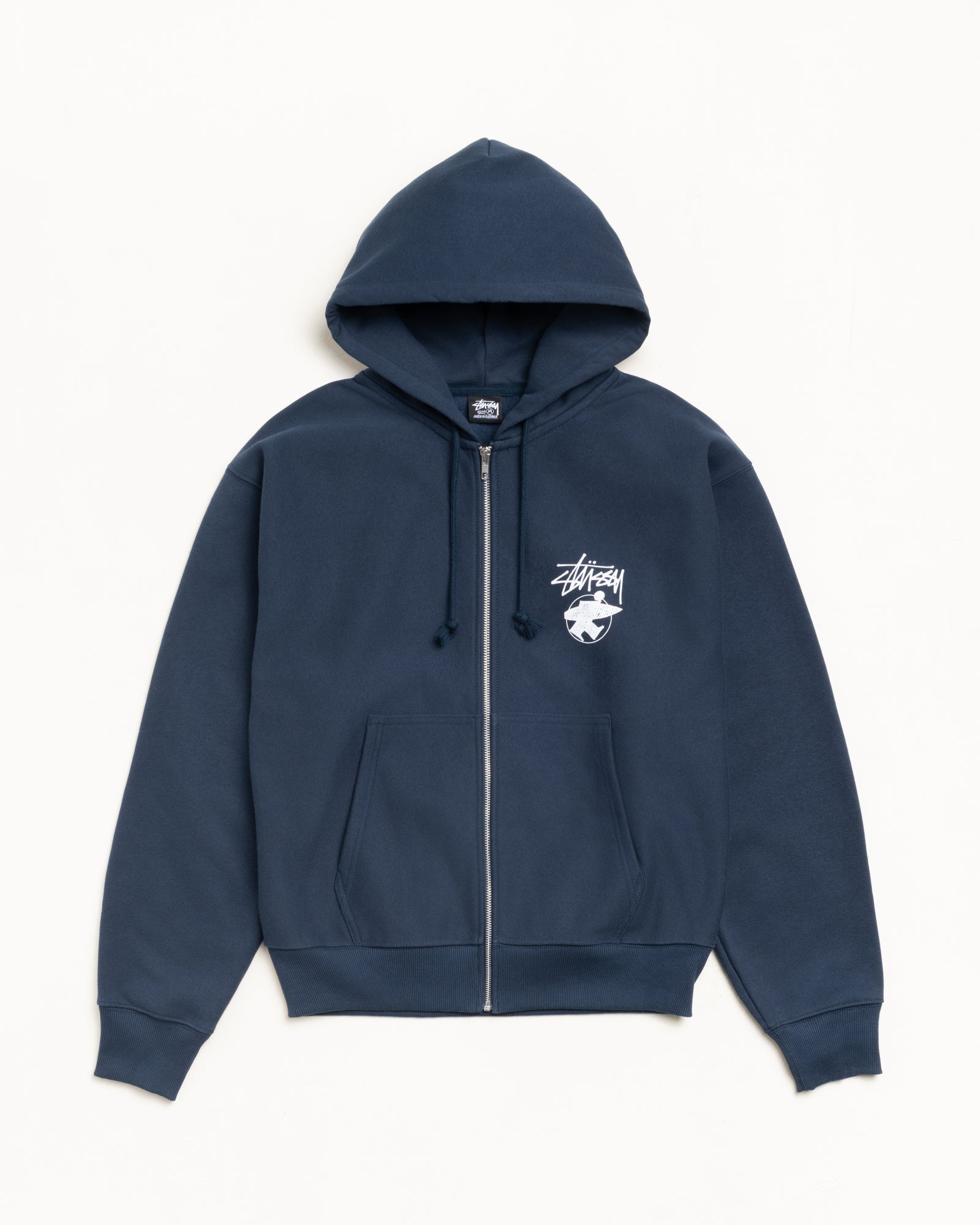 Long Haul Zip Hood Mens Long Sleeve In Navy
