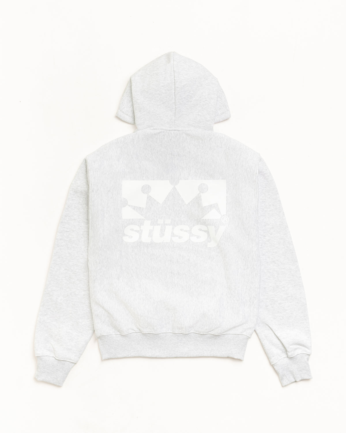 Box Crown Zip Hoodie – Ash Heather | Sweats | Stüssy Japan