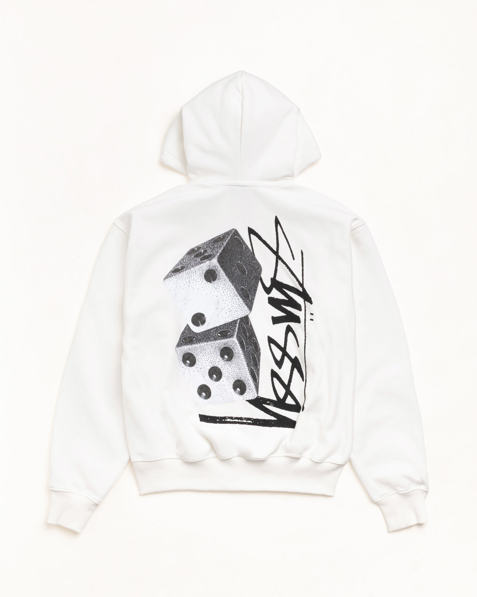 Tall Dice Zip Hoodie – Off White | Sweats | Stüssy Japan