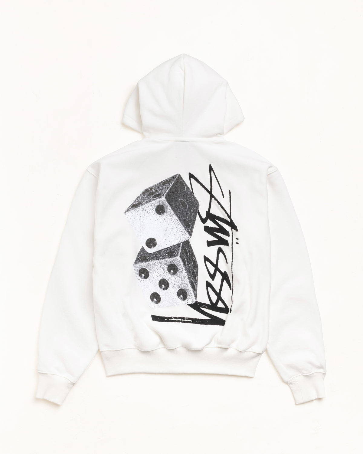 Tall Dice Zip Hoodie – Off White | Sweats | Stüssy Japan