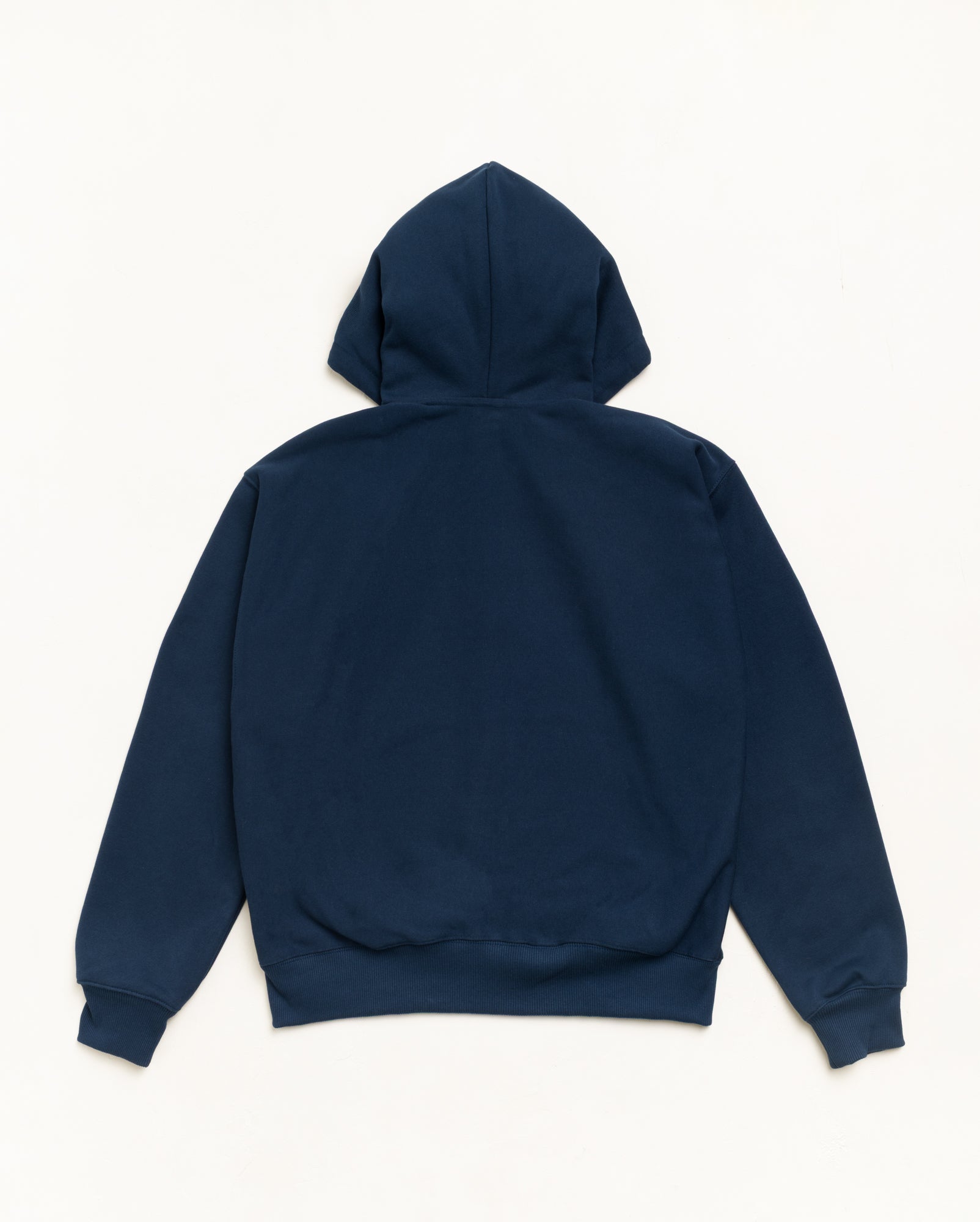 Snakeskin Zip Hood Unisex Long Sleeve In Navy