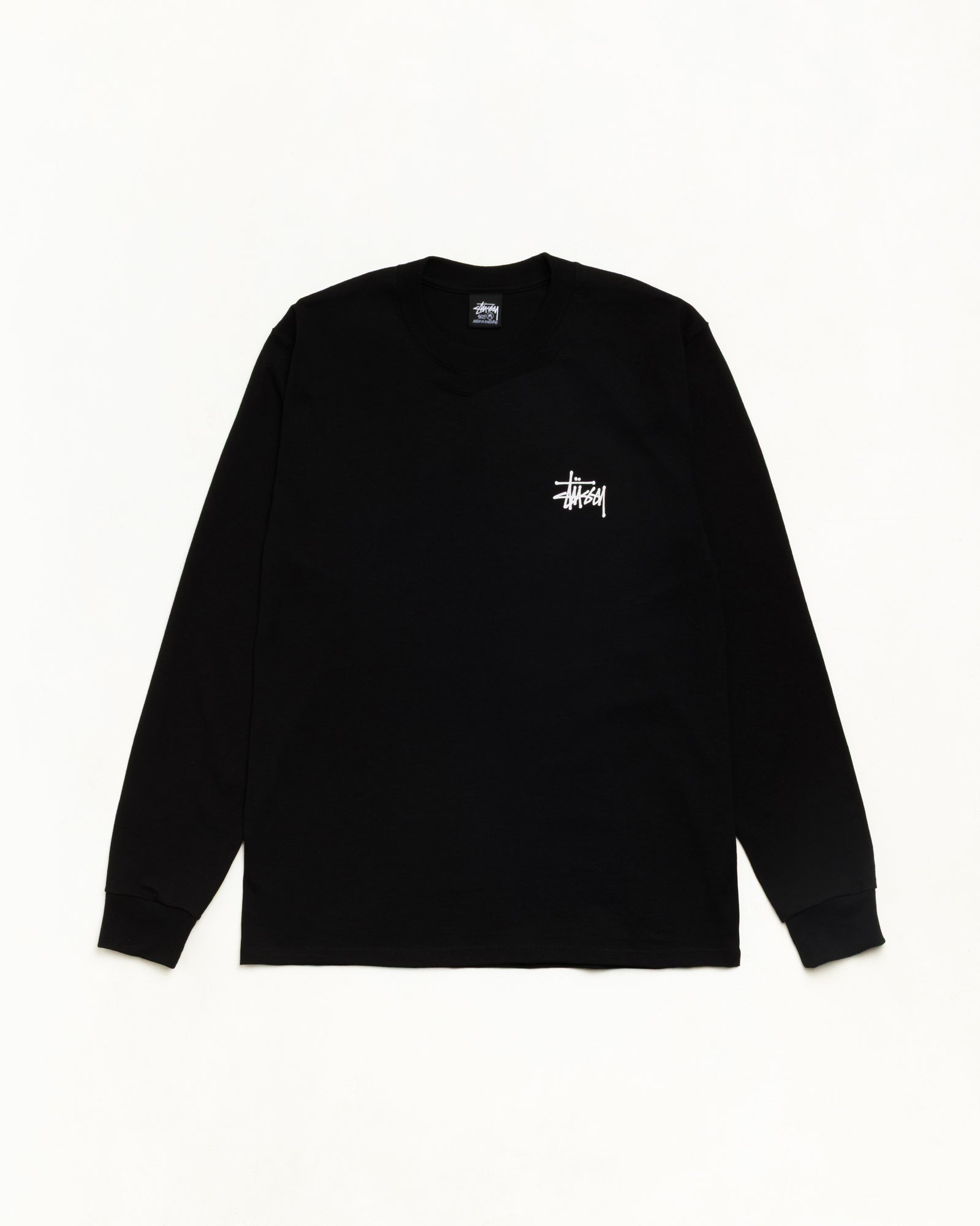 Basic Stüssy LS Tee カラーはブラック