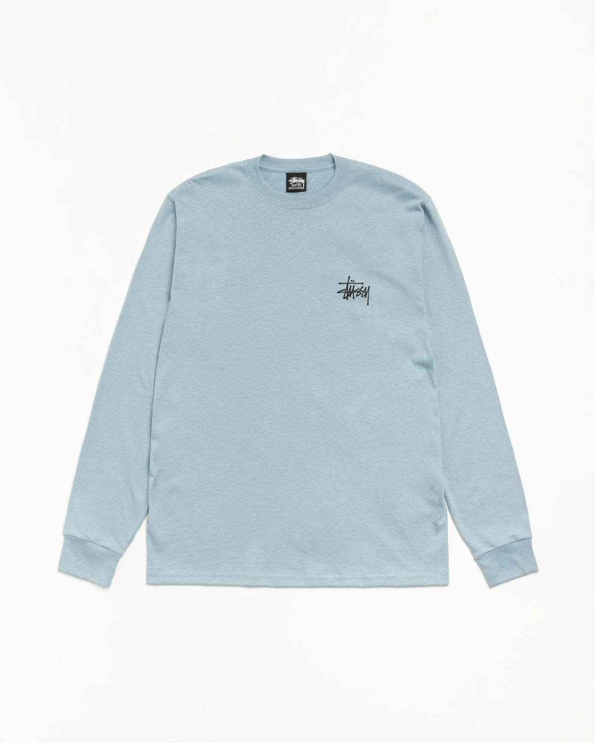 Basic Stüssy Ls Tee – Slate | Tees | Stüssy Japan