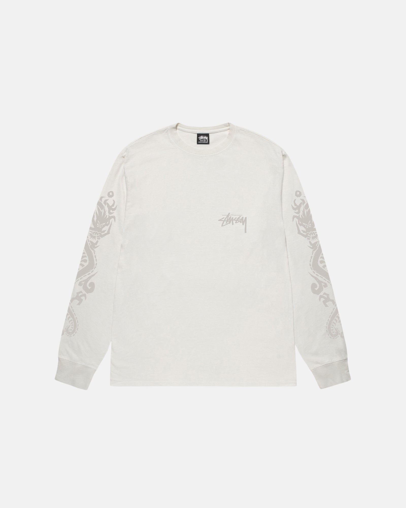 Stüssy Dragons Ls Tee Pigment Dyed Natural Longsleeve