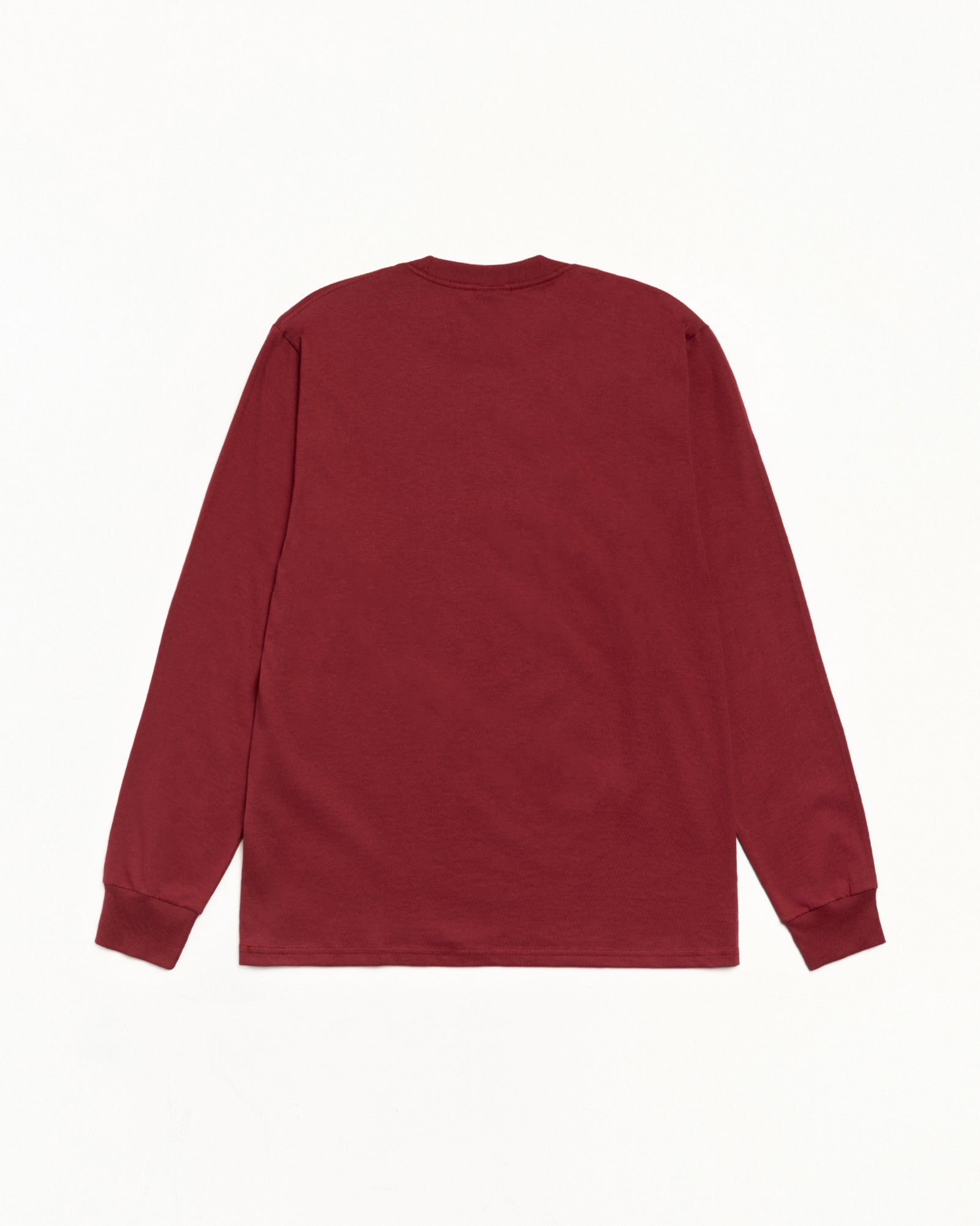 Mirror Ls Tee Mens Long Sleeve In Wine