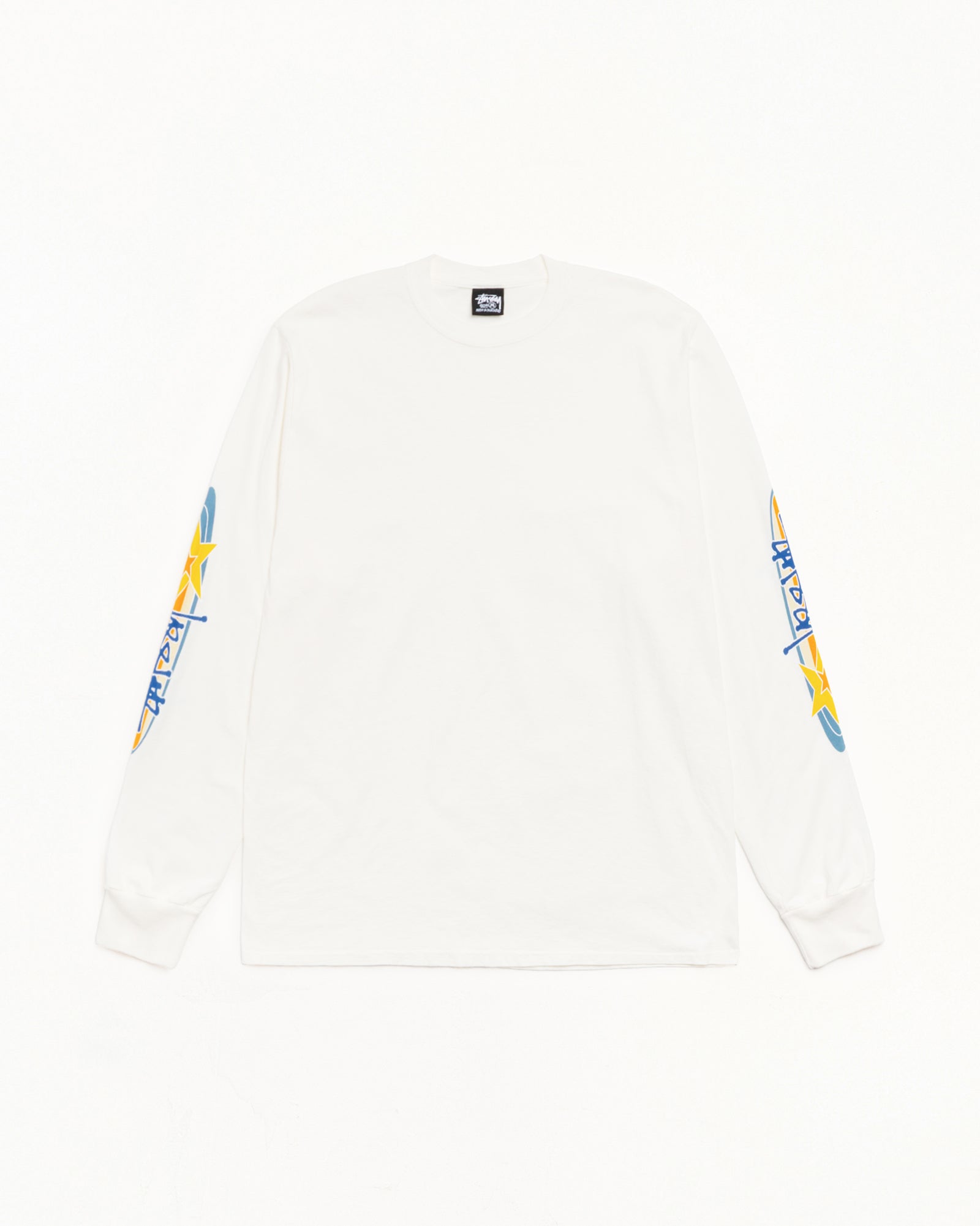 Two Star Pig. Dyed Ls Tee Mens Long Sleeve In Natural