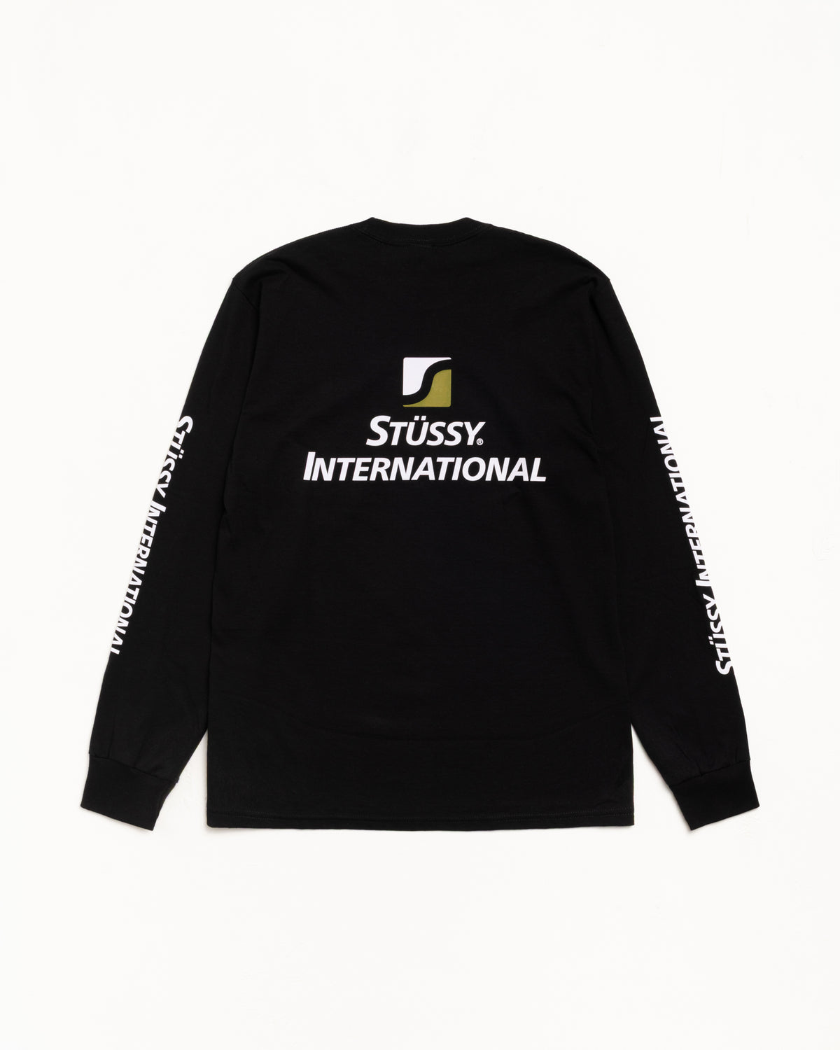 Stüssy International Ls Tee – Black | Tees | Stüssy Japan