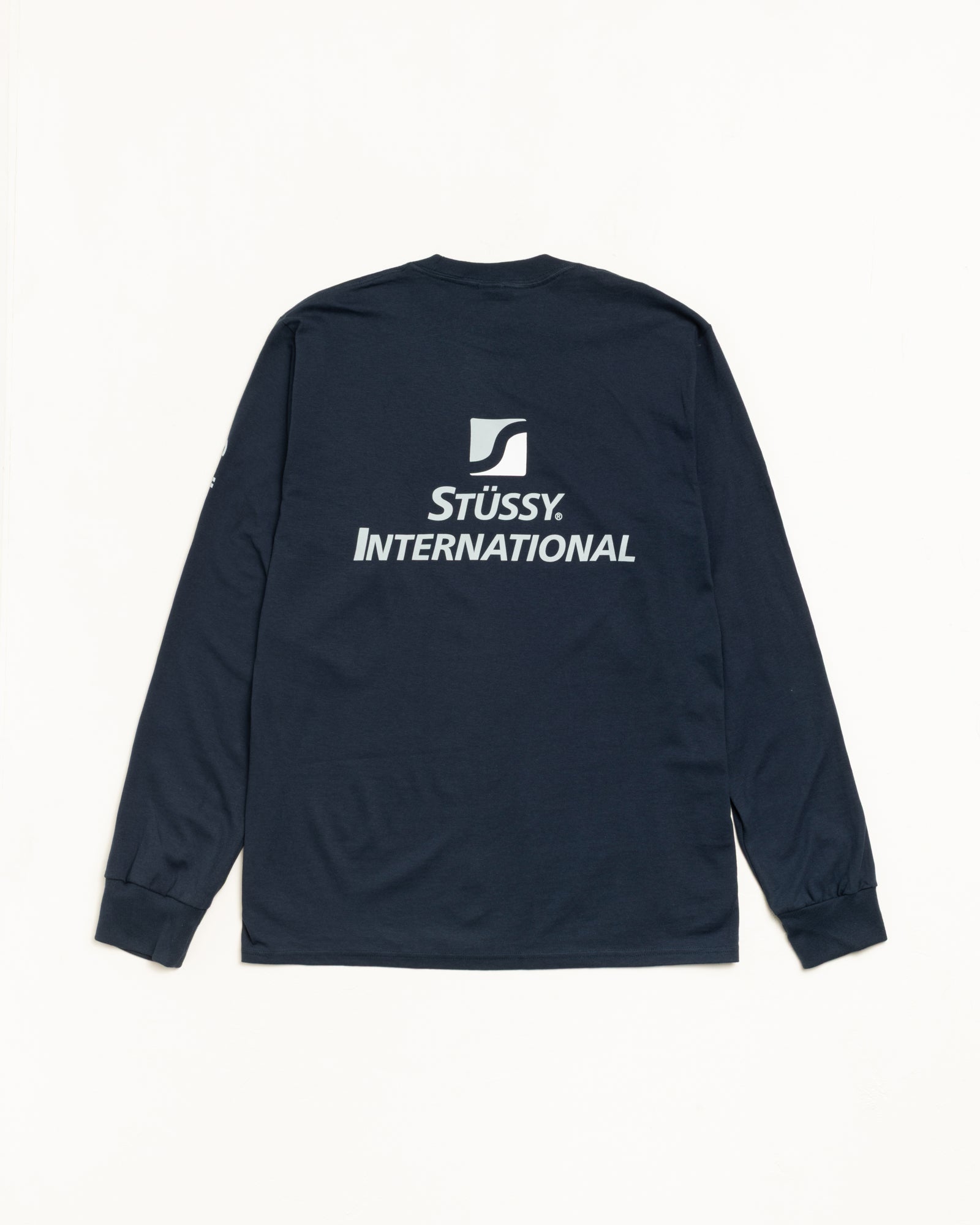 Stüssy International Ls Tee – Navy | Tees | Stüssy Japan