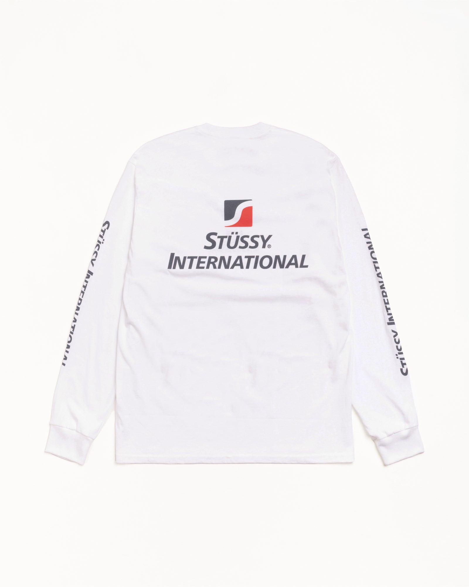 Stüssy International Ls Tee – White | Tees | Stüssy Japan