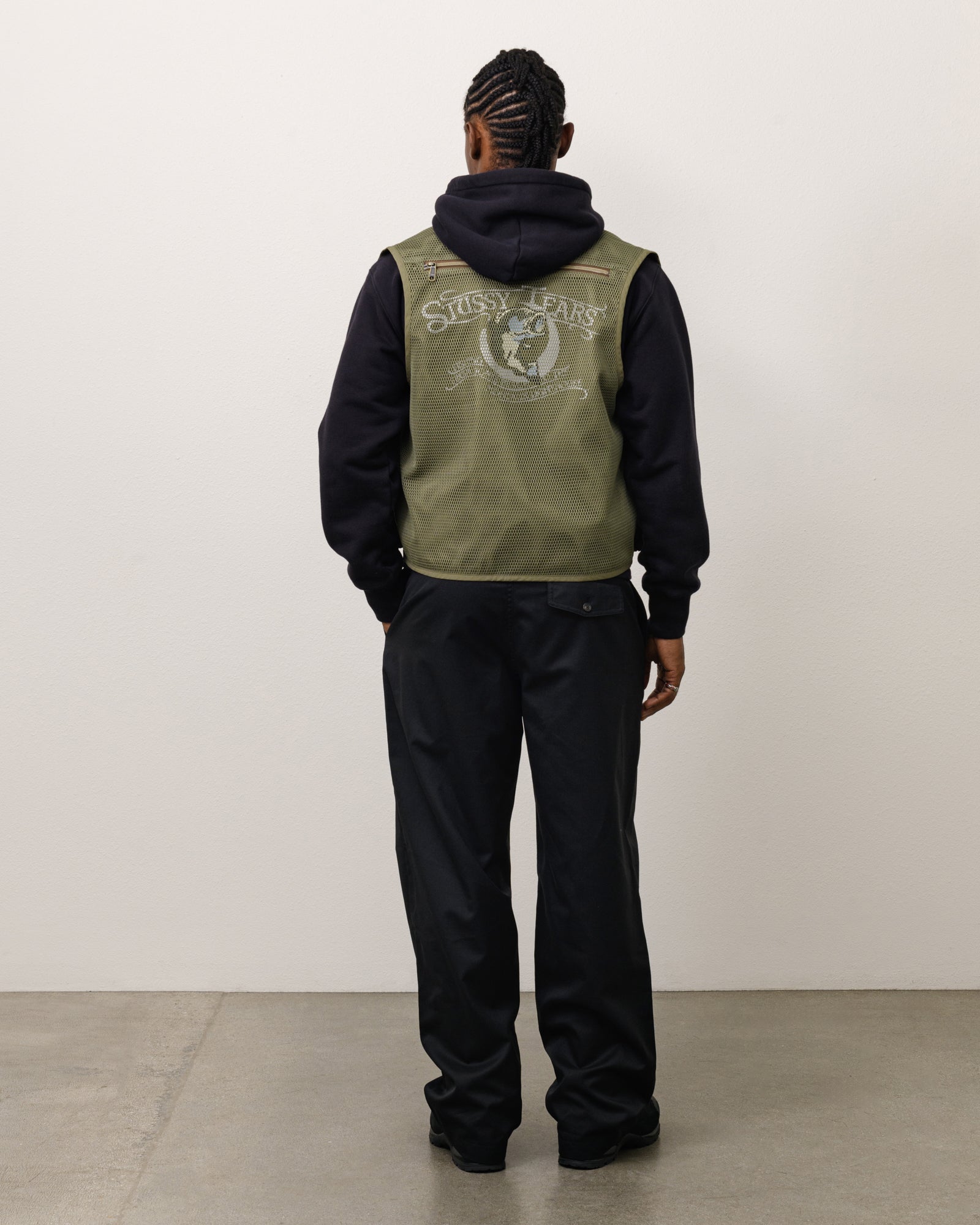 Denim Tears Fishing Vest – Green | Outerwear | Stüssy Japan