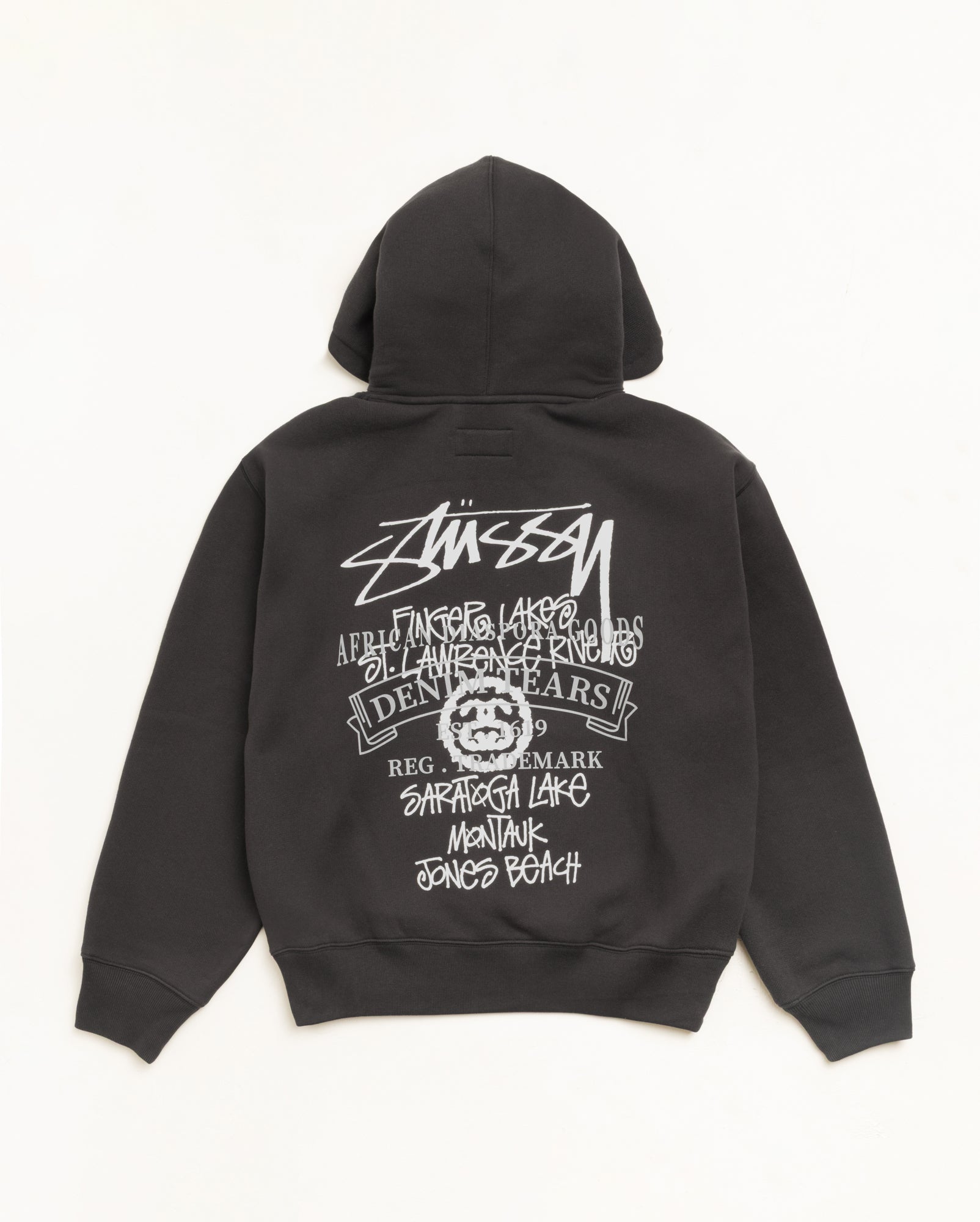ステューシー　スーパースター パーカー　スウェット　刺繍　USA製 白タグ Stüssy Japan | スウェット | フーディ、クルー & スウェットパンツ