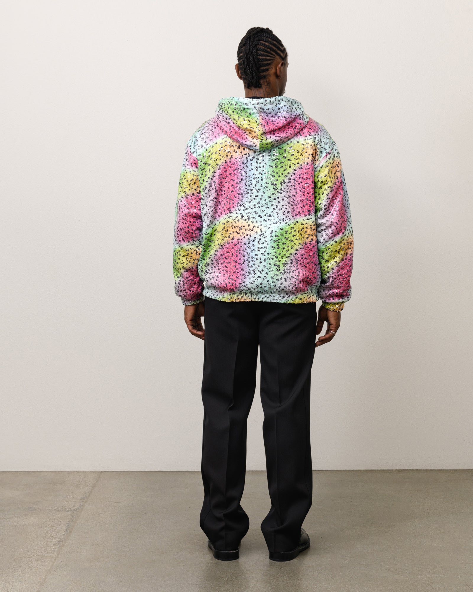 Denim Tears Sequin Zip Hoodie – Multi | Outerwear | Stüssy Japan