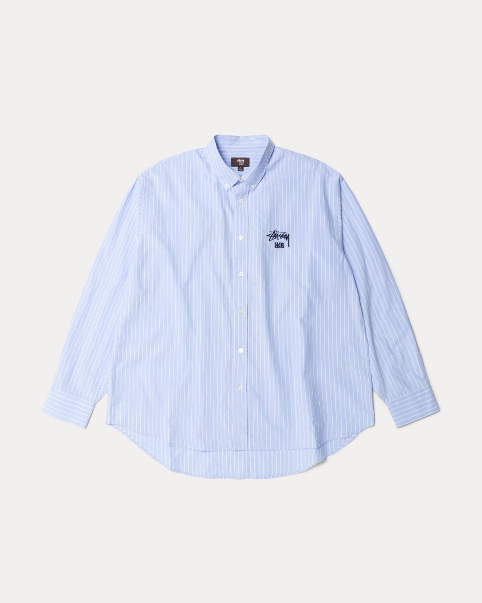 トップス WALES BONNER POPLIN SHIRT M Wales Bonner Poplin Shirt – Stripe | Tops & Shirts | Stüssy