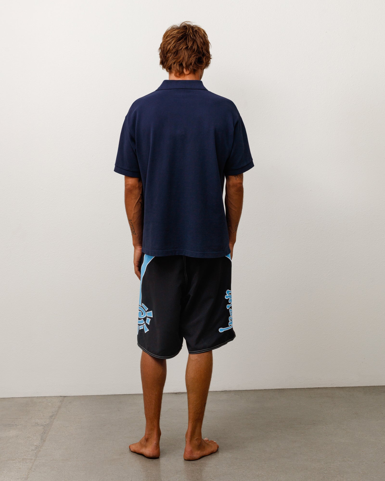 Stüssy & Always ボードショート ブラック