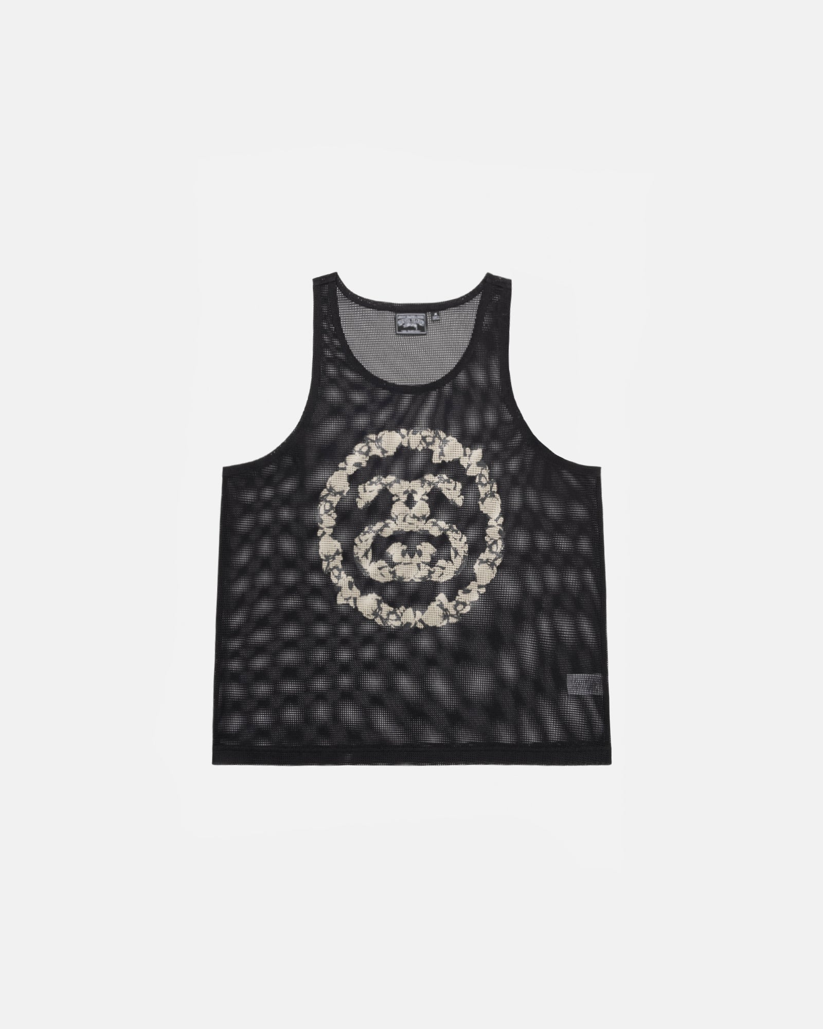 Stüssy & Denim Tears Mesh Tank in black – Stüssy Japan