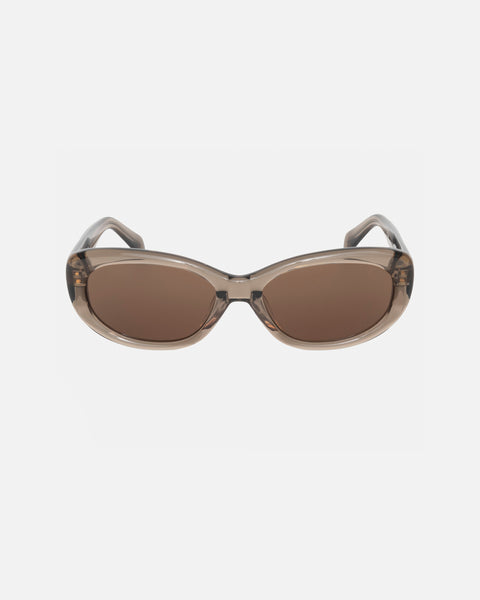 June Sunglasses in brown crystal / brown – Stüssy Japan