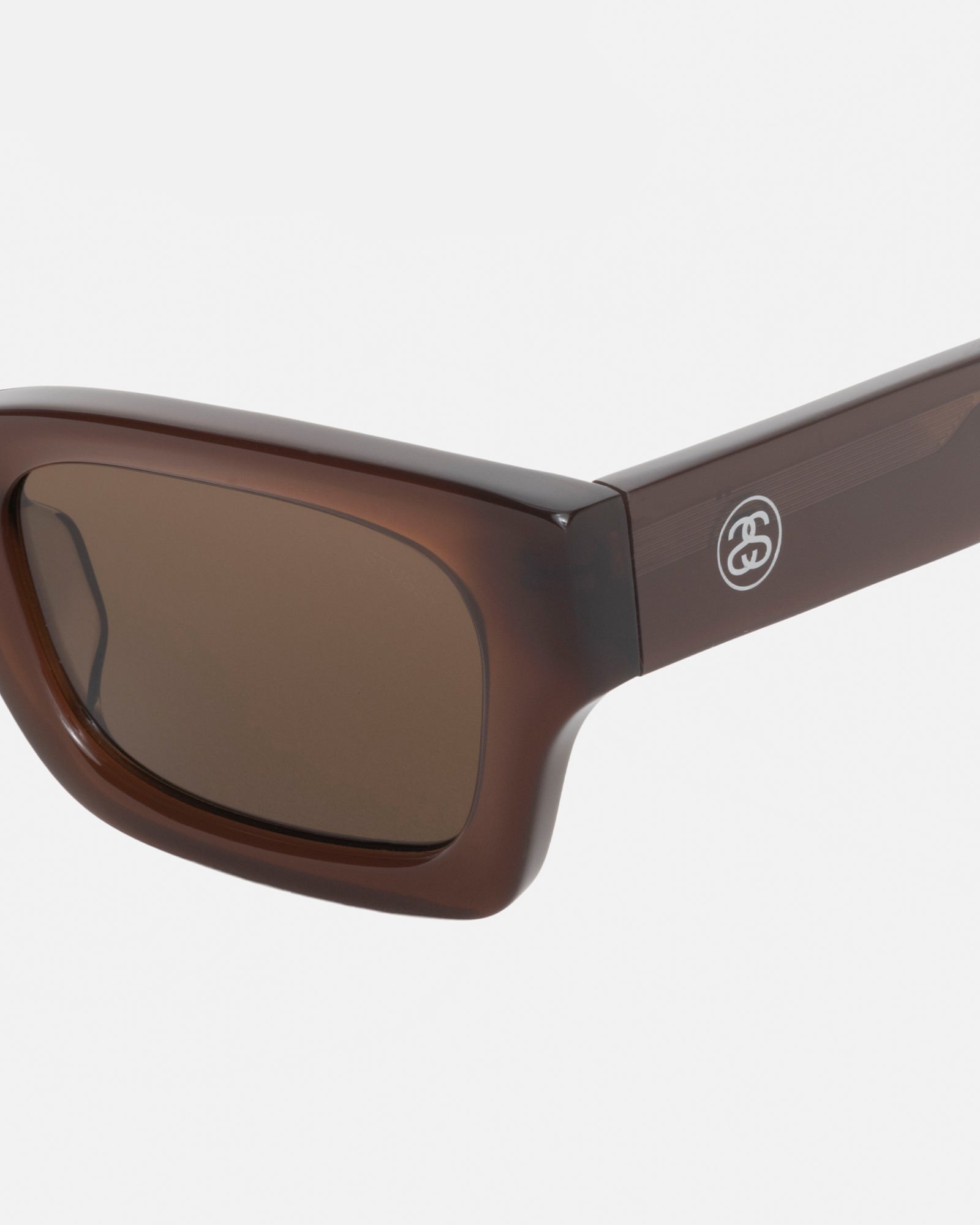 Stüssy Vincent Sunglasses Espresso / Brown Lens Eyewear