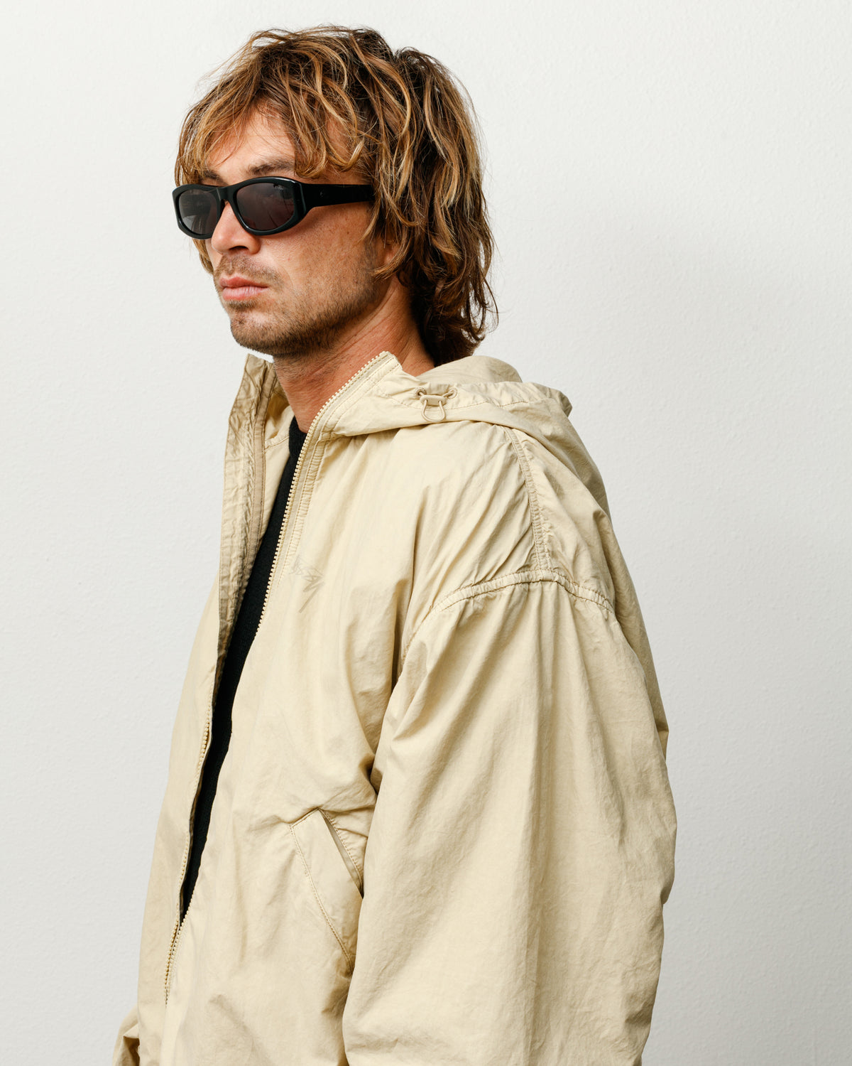 Landon Sunglasses – Black/Black Lens | Eyegear | Stüssy Japan