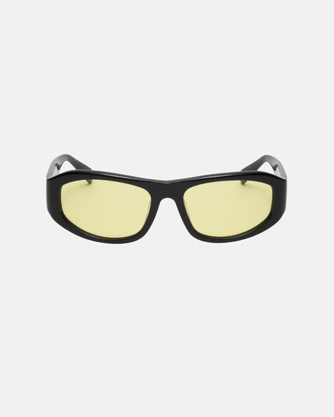 Stüssy Landon Sunglasses Black / Yellow Lens Accessories