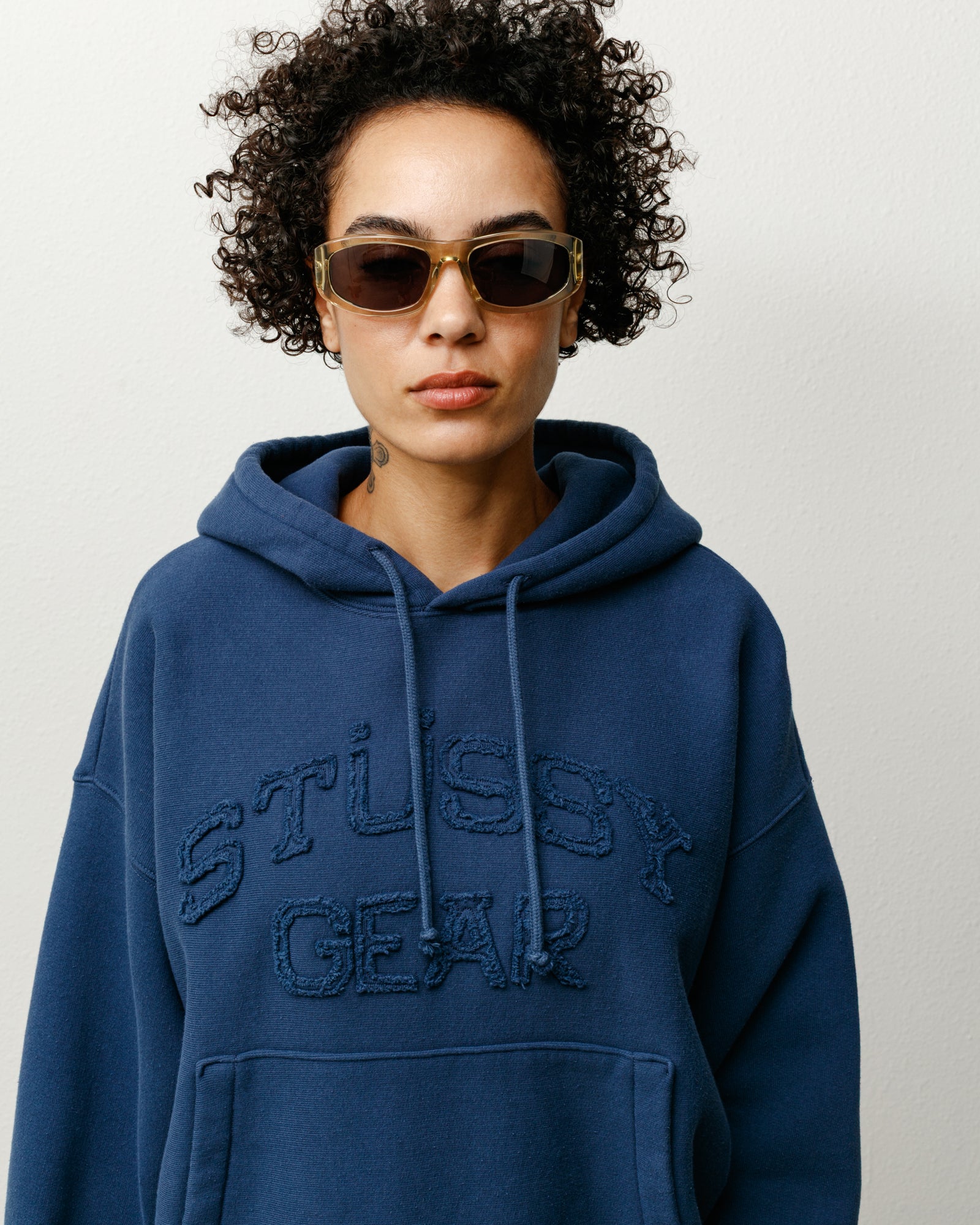 Landon Sunglasses – Champagne/Black Lens | Eyegear | Stüssy Japan
