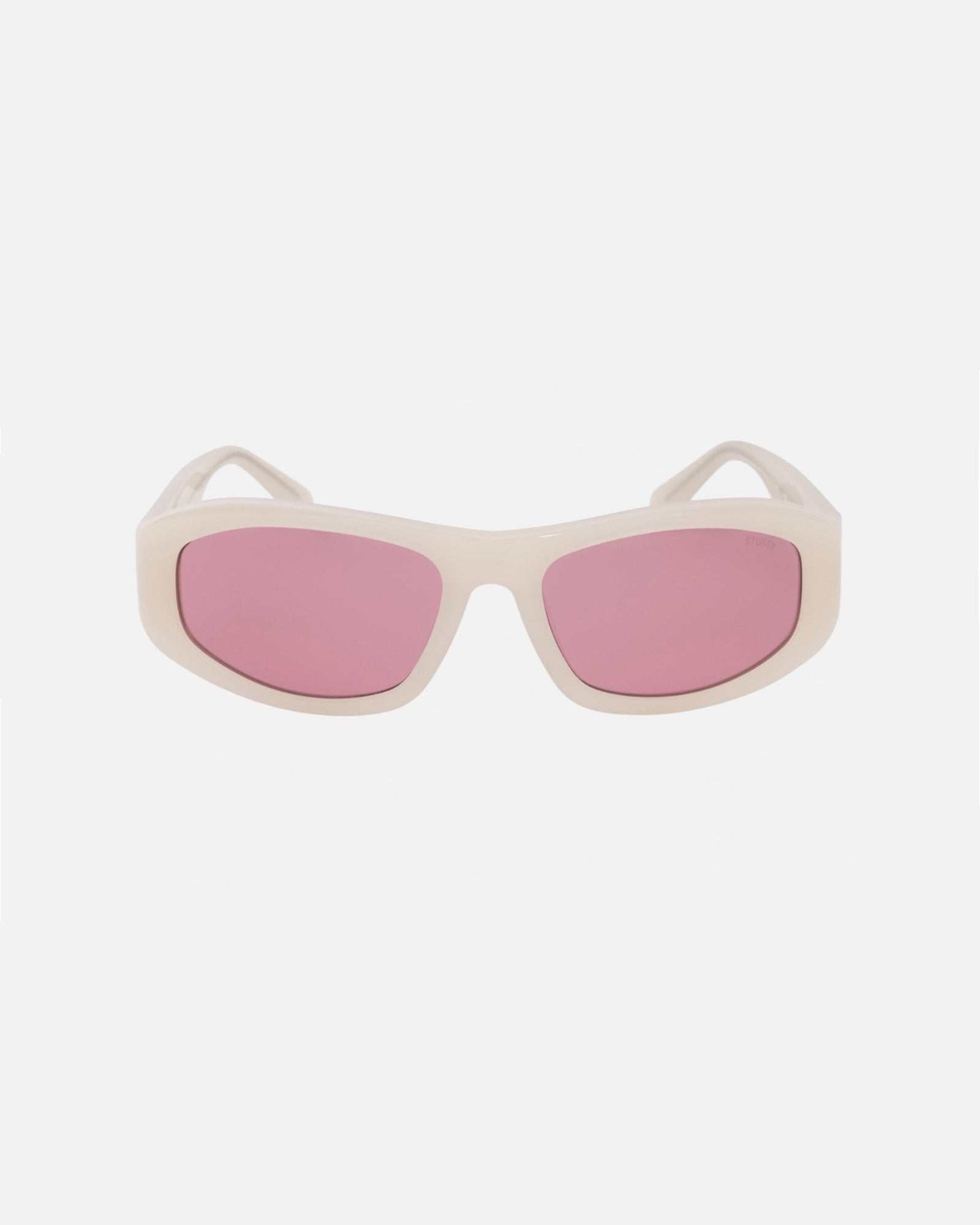 Stüssy Landon Sunglasses Cream / Pink Lens Accessories