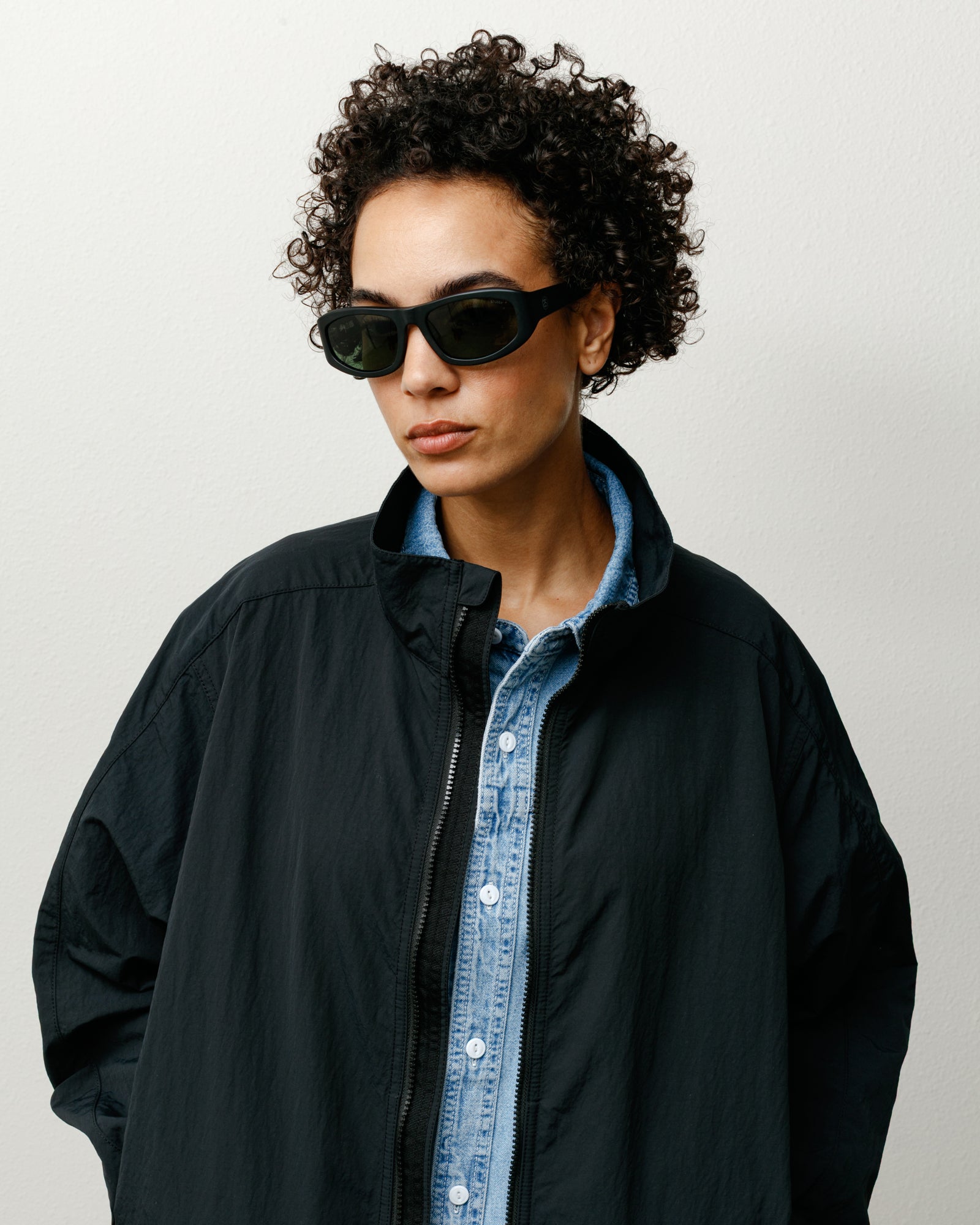 Stussy Eye Gear サングラス グリーンレンズ Mikey Sunglasses – Rubber Black/Dark Green Lens | Eyegear | Stüssy