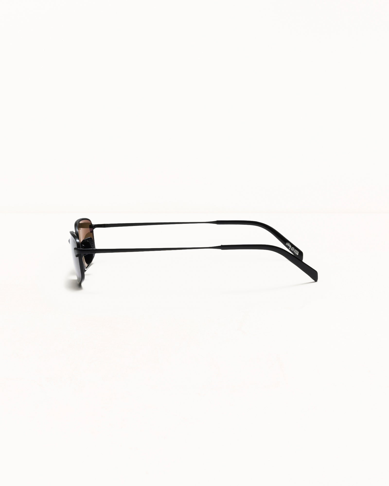 Stussy サングラス simon sunglasses Simon Sunglasses – Matte Black/Brown Lens | Accessories | Stüssy Japan