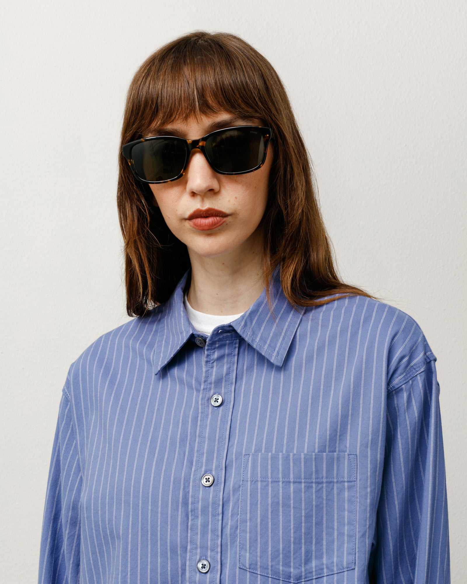 Alan Sunglasses Accessories In Olive Tortoise / Green Lens