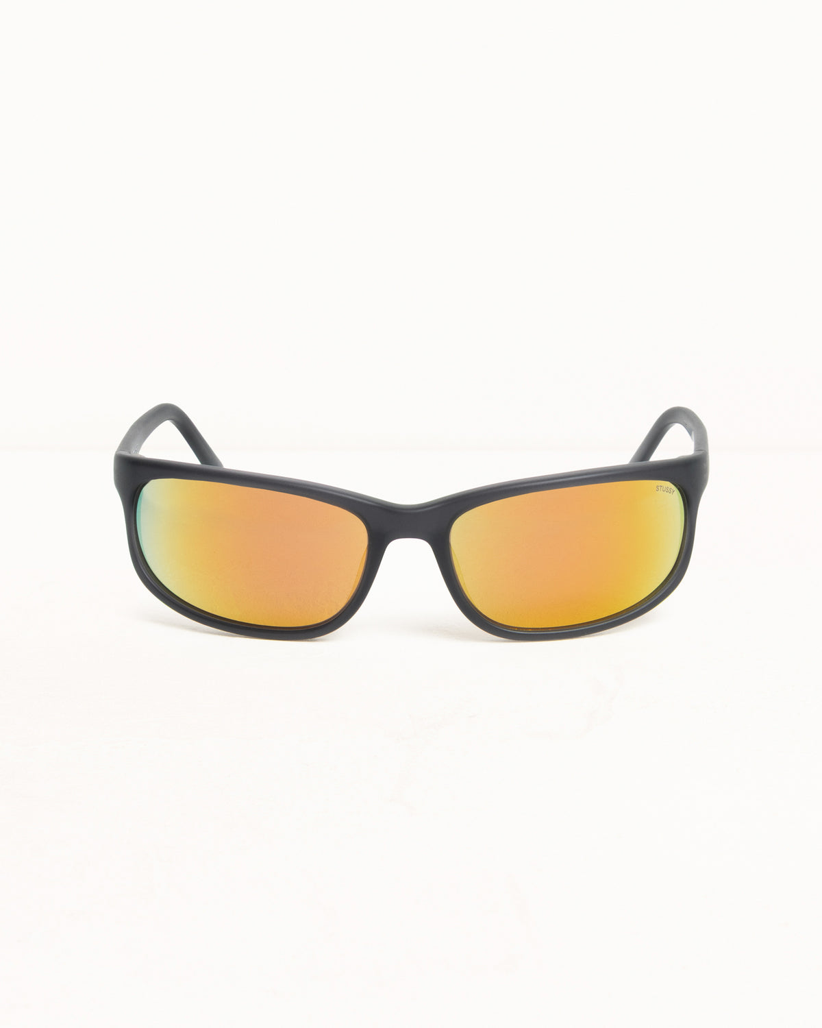 Julian Sunglasses – Frost Black/Orange Mirror Lens | Eyegear 