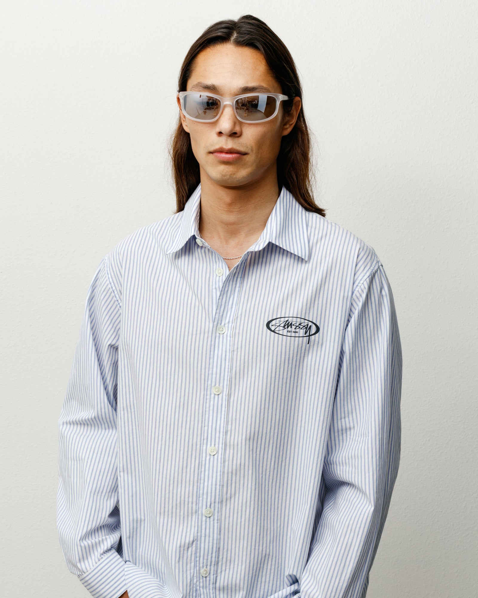 【希少】ステューシー　サングラス　NORTON　ＳSリンク　存在感◎　レア◎ STUSSY - Stussy/サングラス/アーサー/限定/ボストン/ゴールド×ブルー
