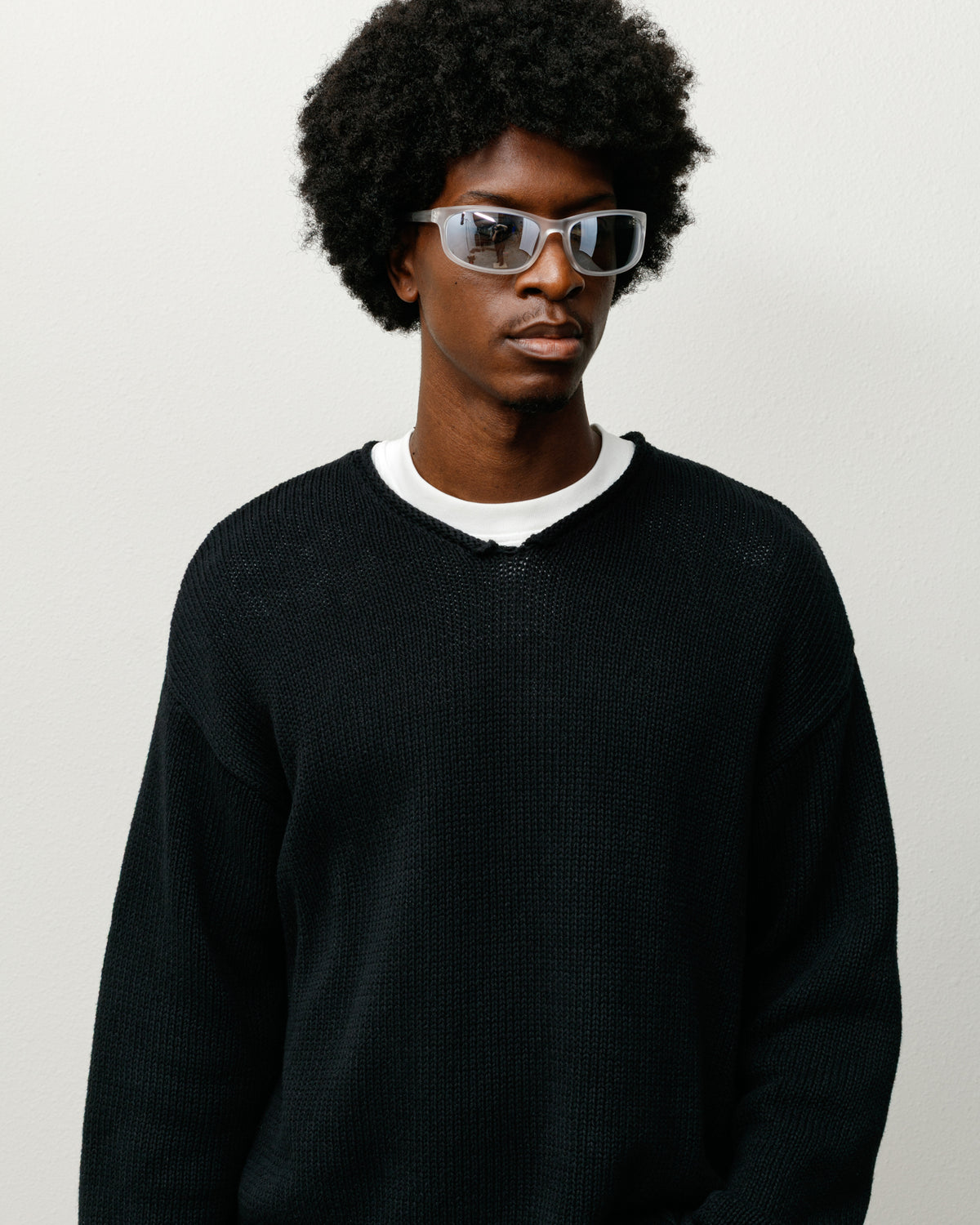 Julian Sunglasses – Frost Clear/Mirror Lens | Eyegear | Stüssy Japan