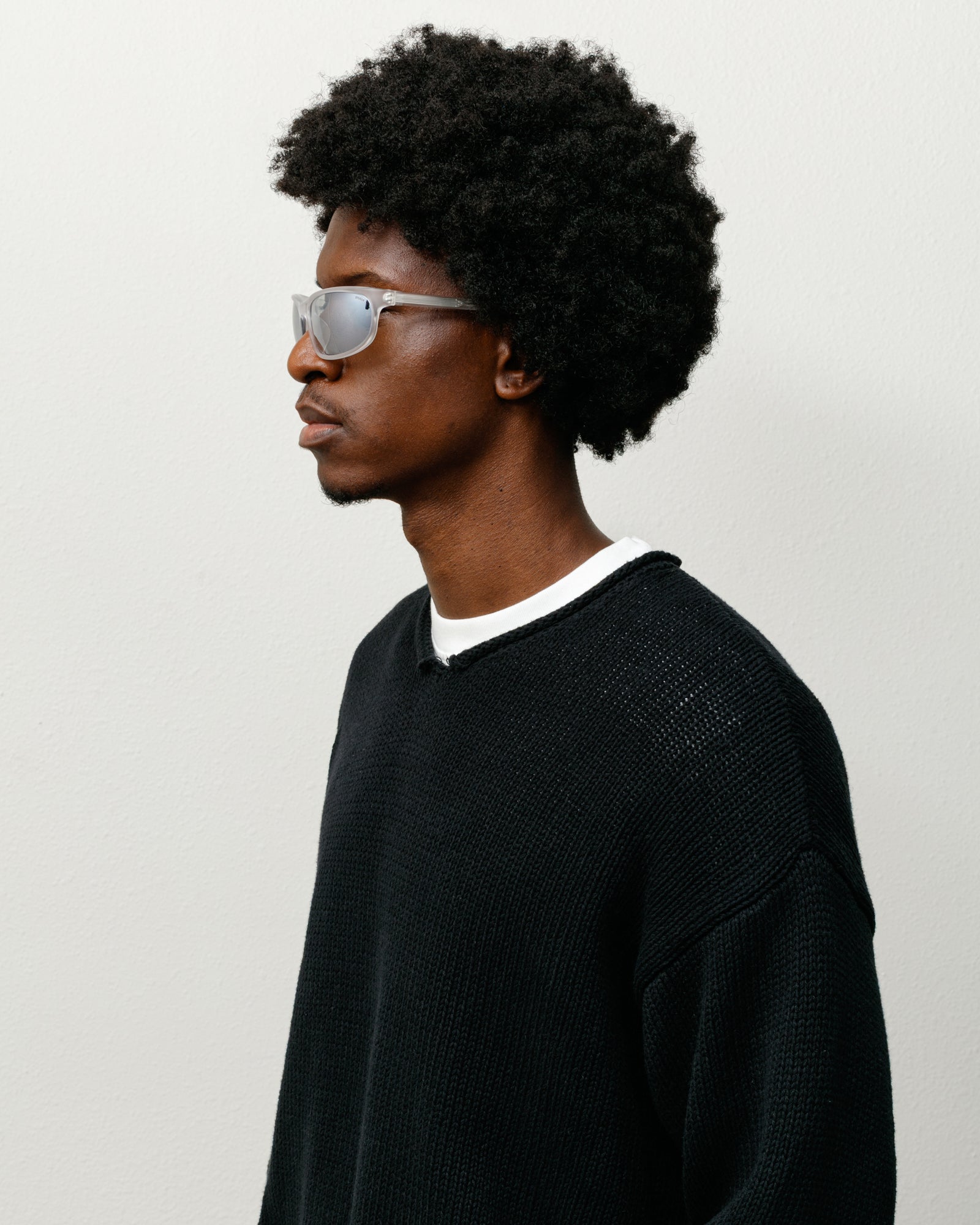Julian Sunglasses – Frost Clear/Mirror Lens | Eyegear | Stüssy Japan