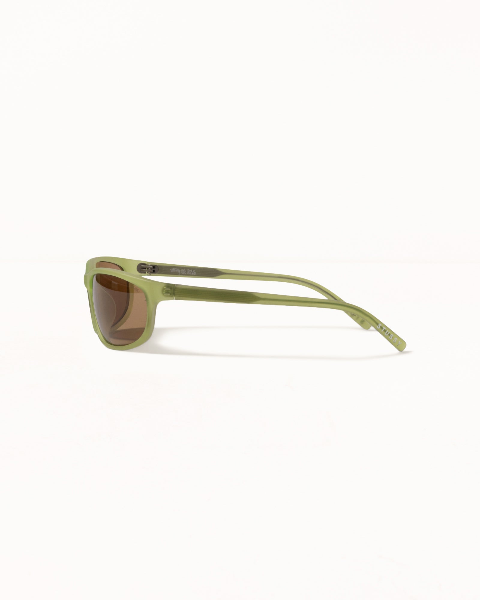 Julian Sunglasses – Frost Lime / Brown Lens | Accessories | Stüssy