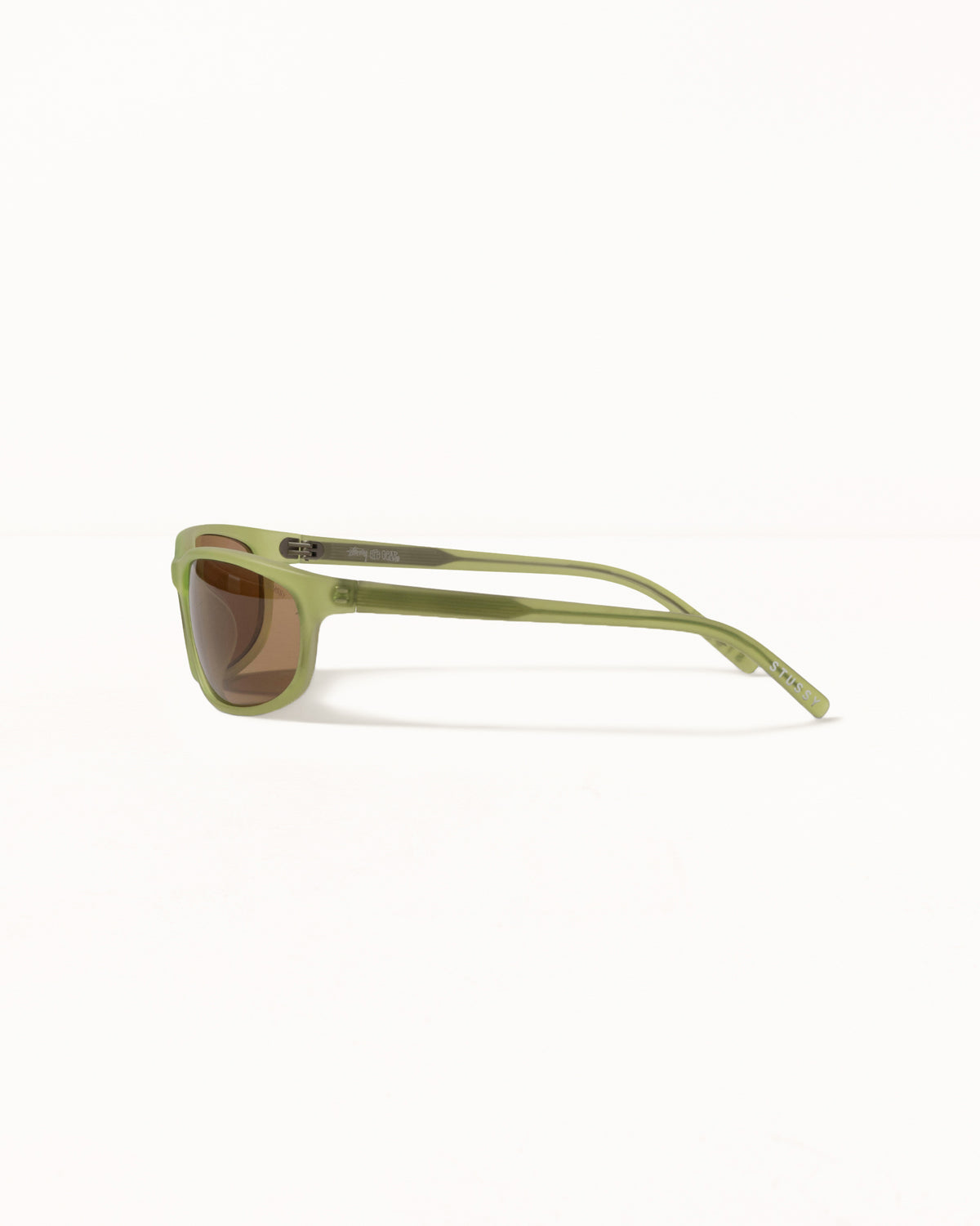 Julian Sunglasses – Frost Lime / Brown Lens | Accessories | Stüssy 
