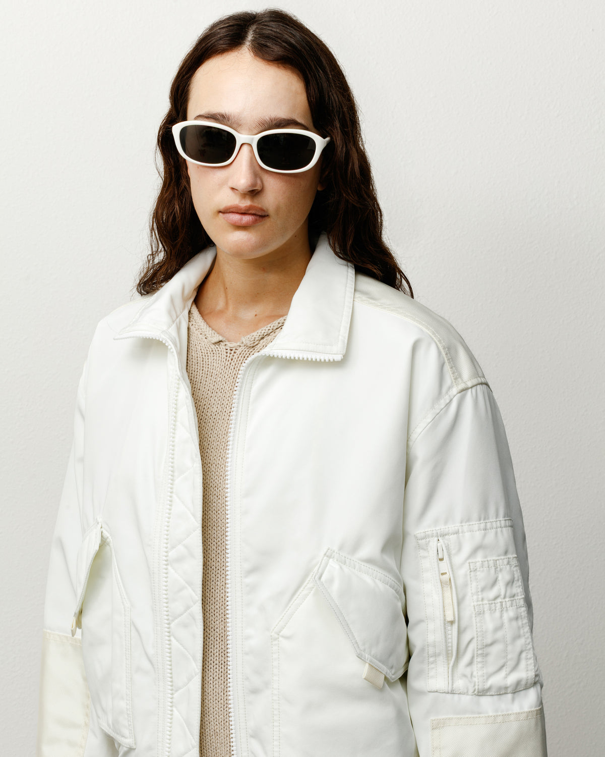 Eli Sunglasses – Cloud/Black Lens | Eyegear | Stüssy Japan